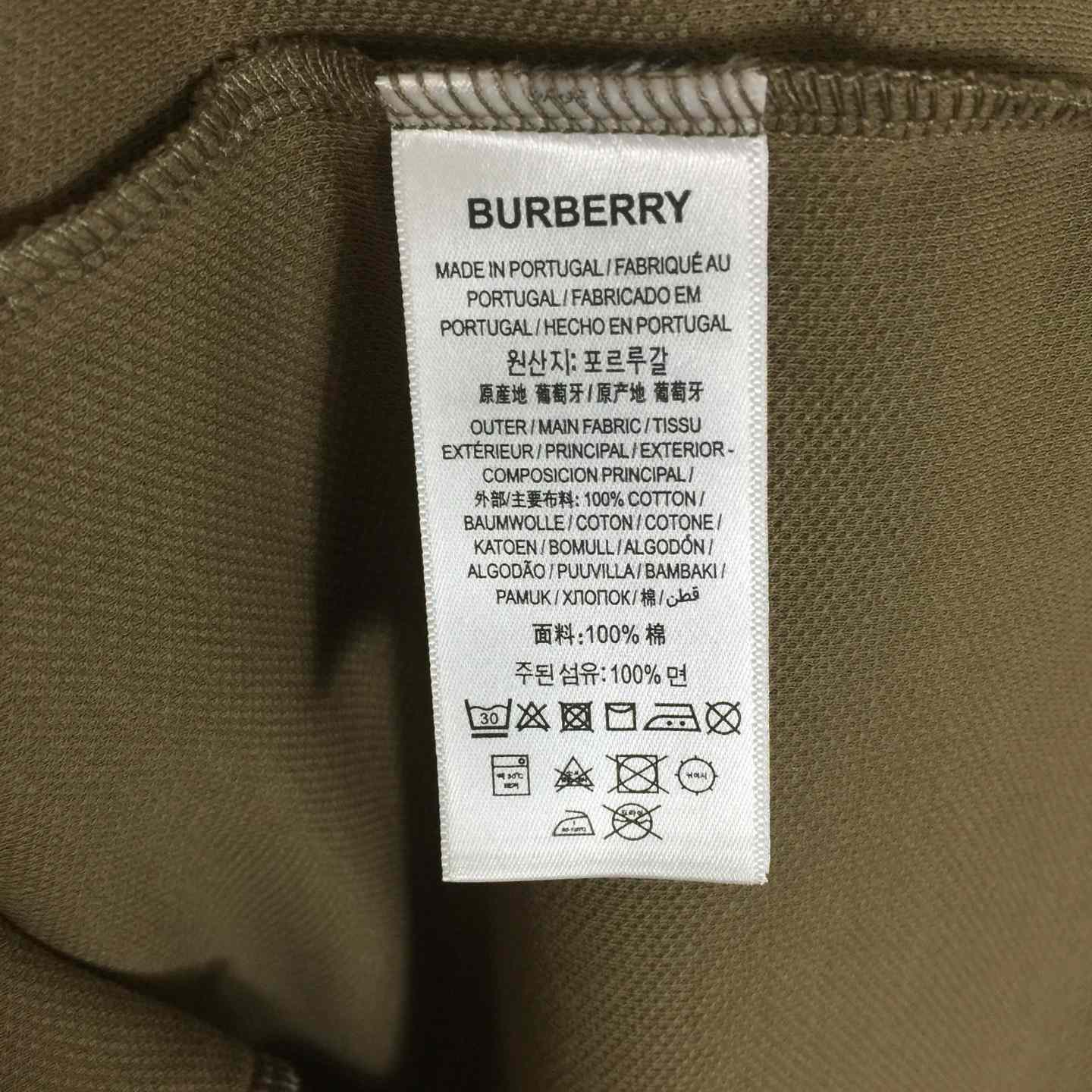 Burberry Cotton Polo Shirt - FashionPlug