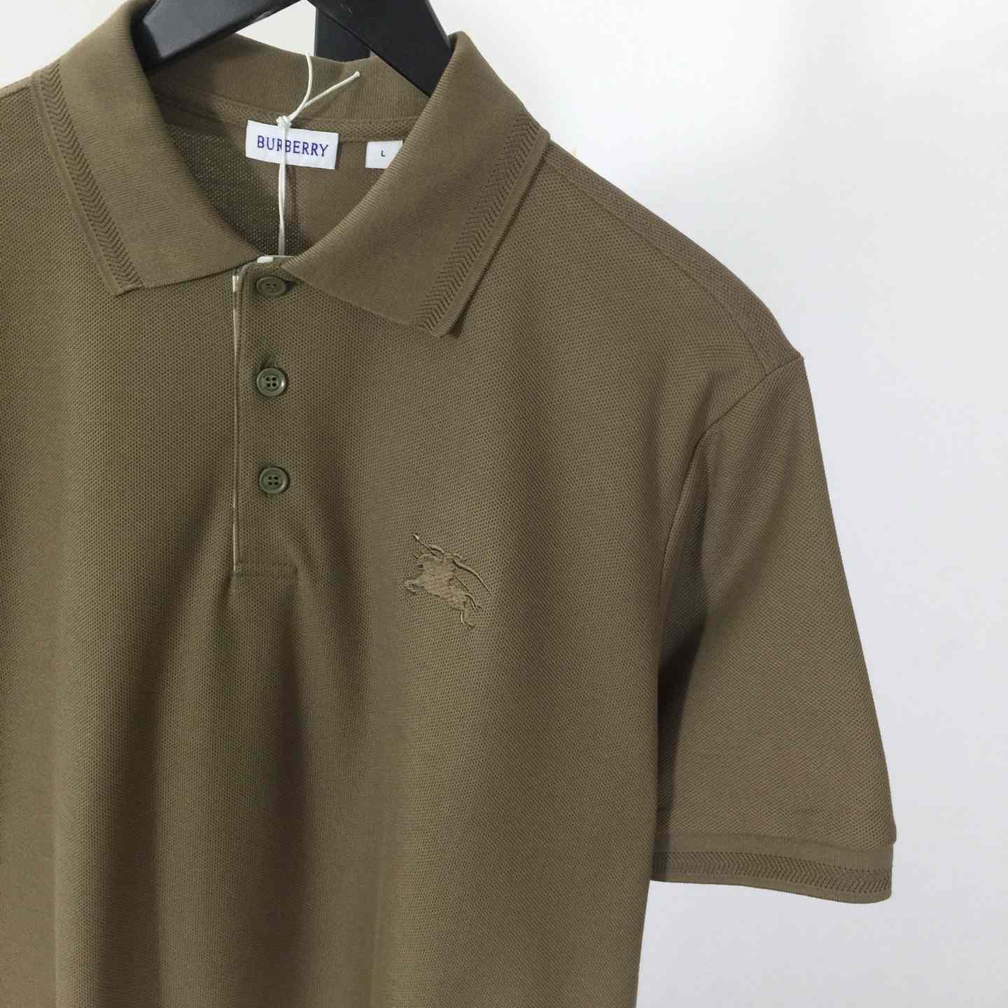 Burberry Cotton Polo Shirt - FashionPlug
