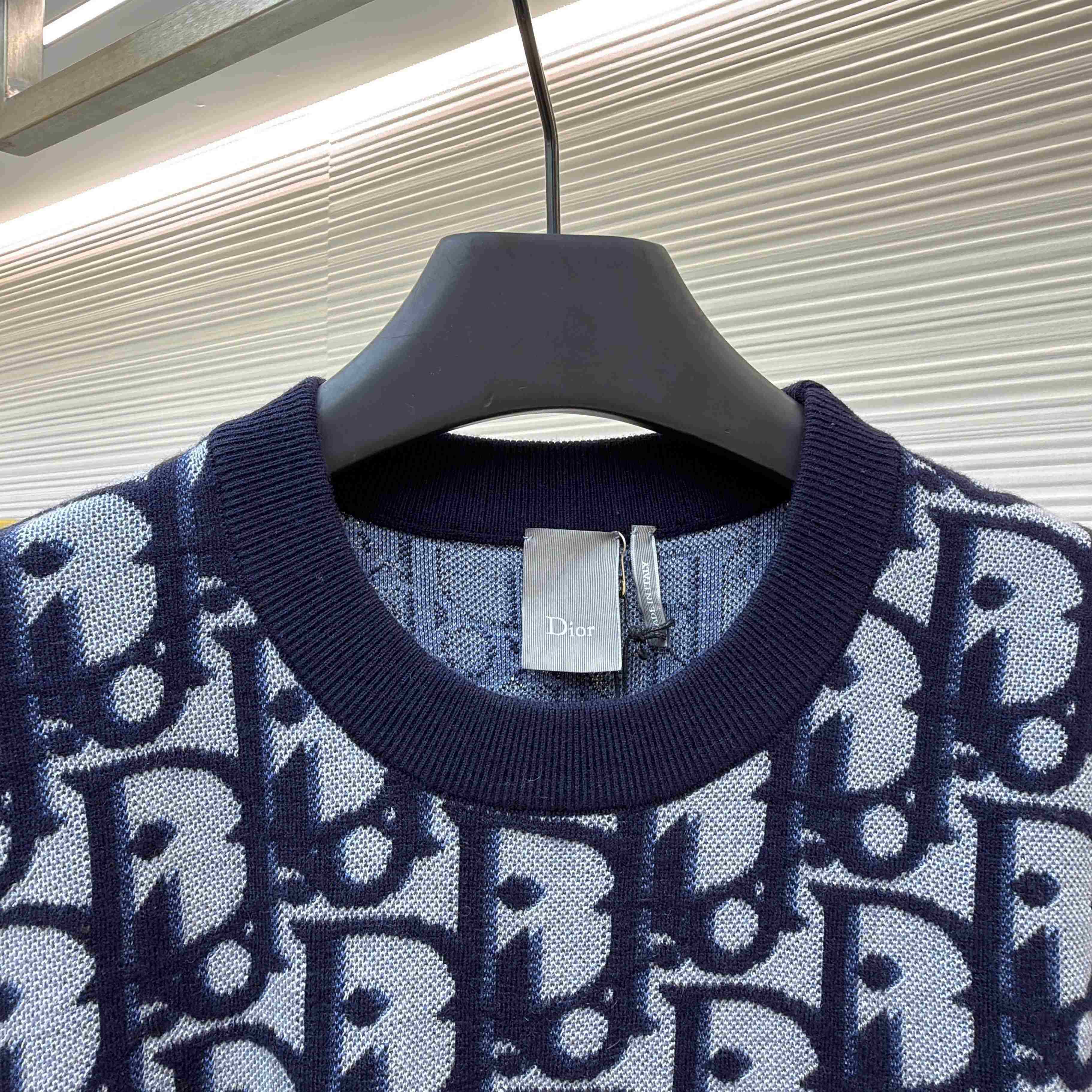 Dior Oblique Sweater  - FashionPlug