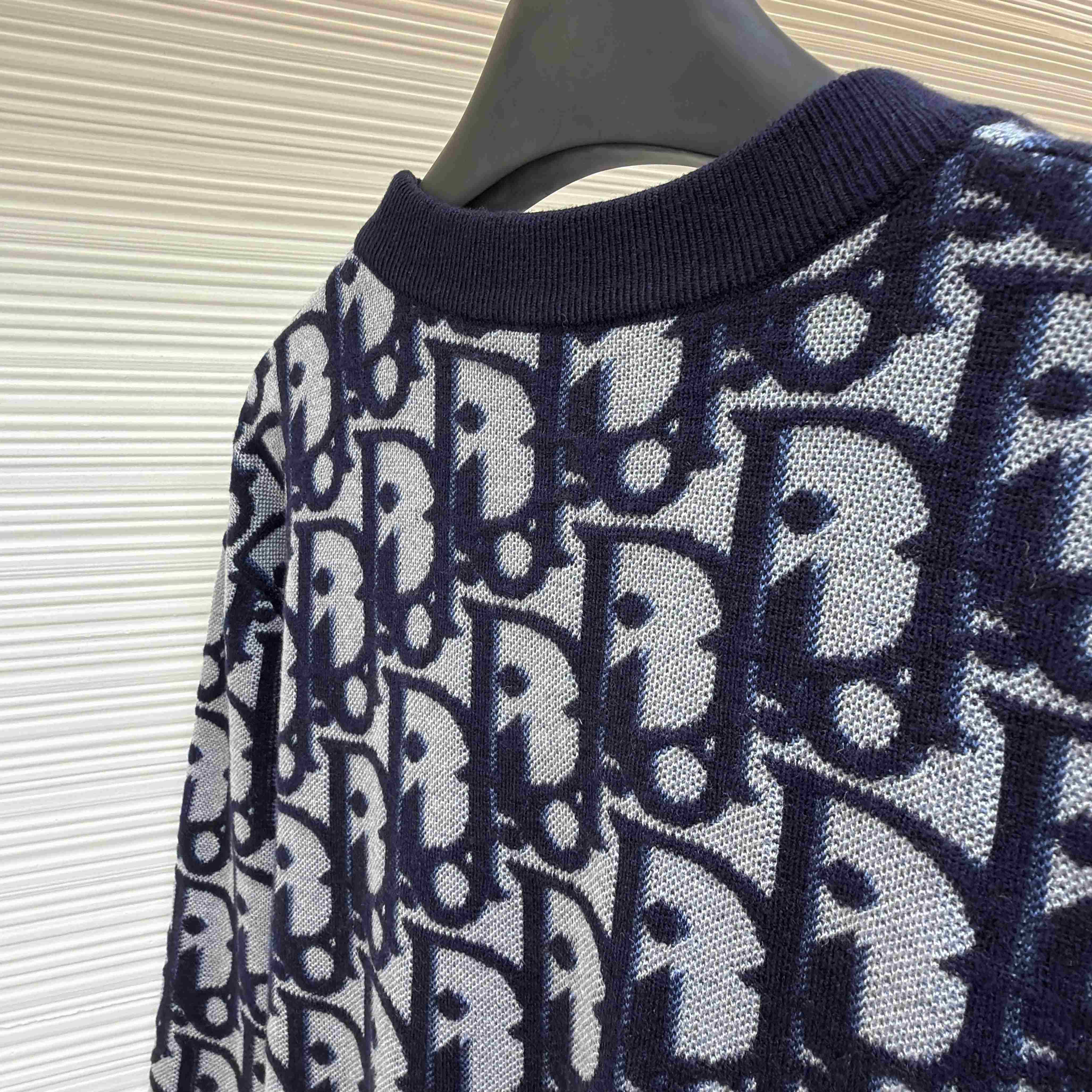 Dior Oblique Sweater  - FashionPlug