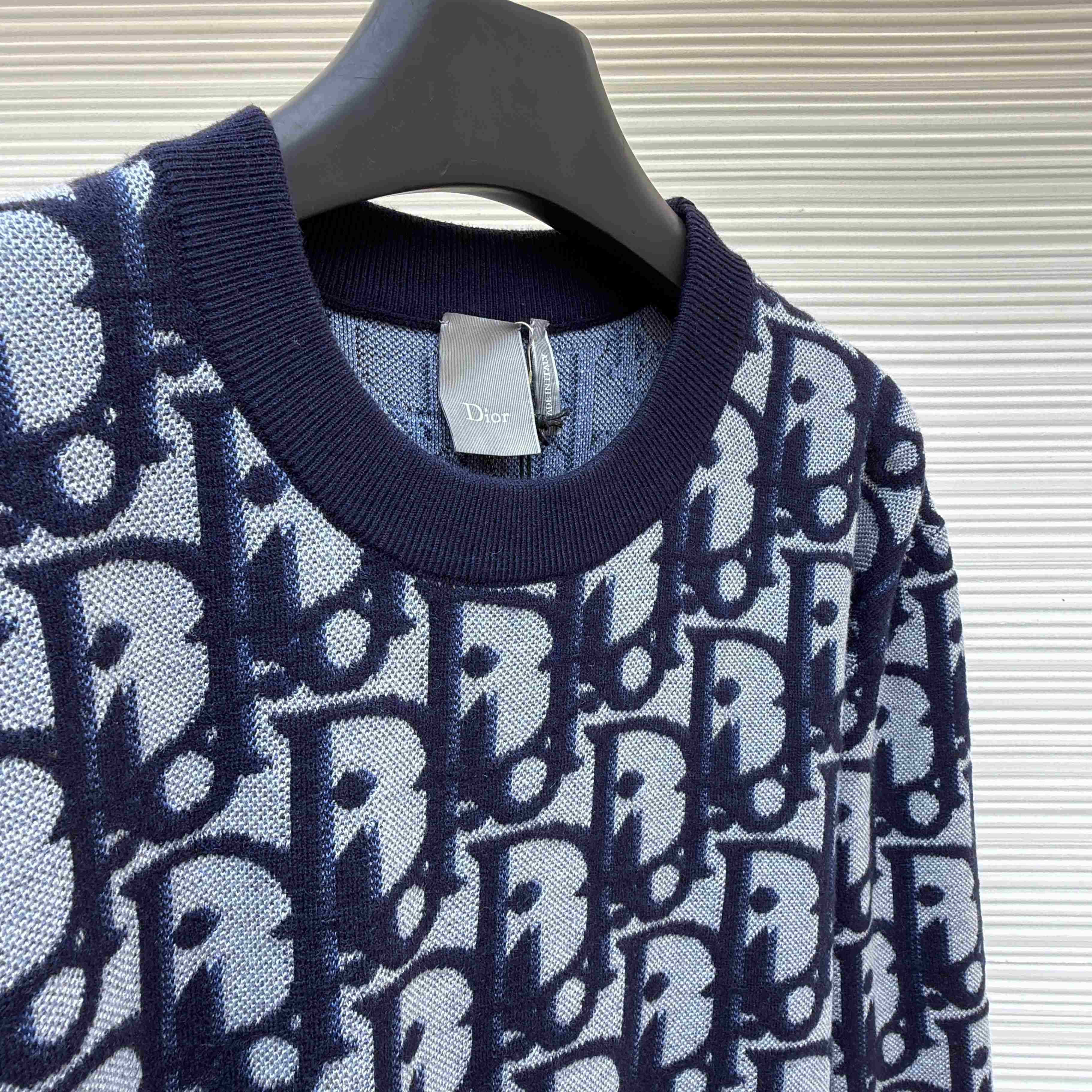 Dior Oblique Sweater  - FashionPlug