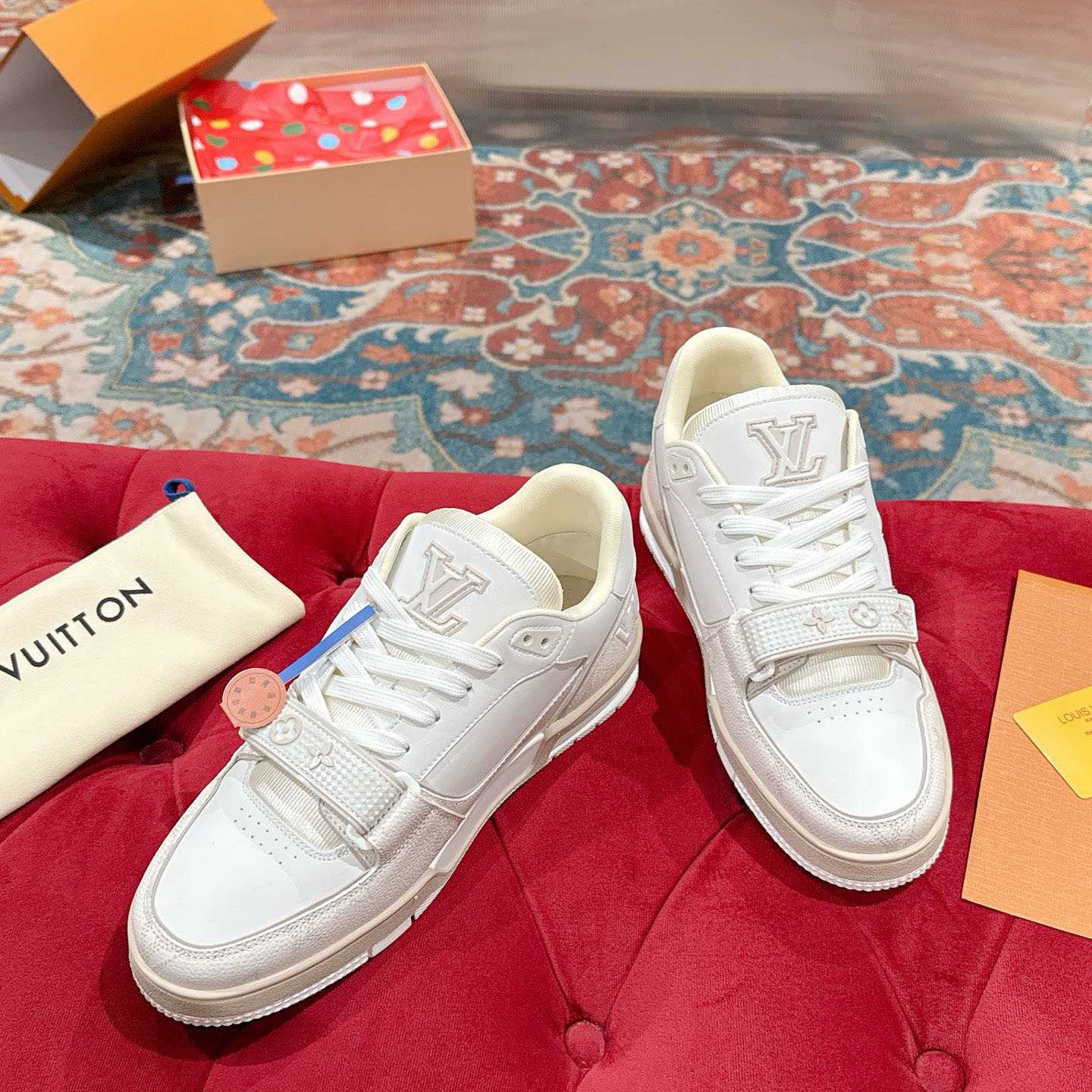 Louis Vuitton LV Trainer Sneaker   1AHTUG - FashionPlug