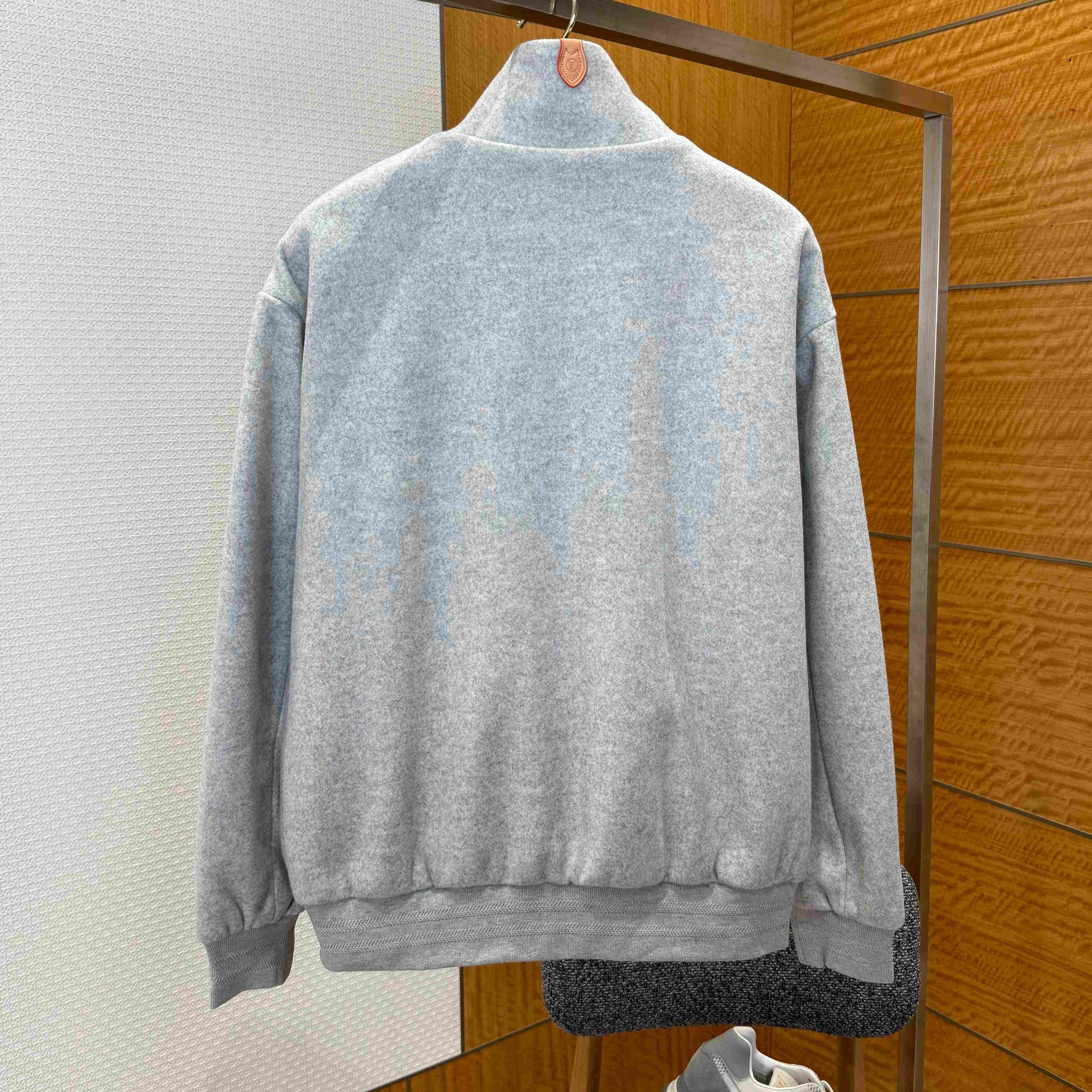 Louis Vuitton Double Face Cashmere-Wool Track Top 1AJSJ8 - FashionPlug