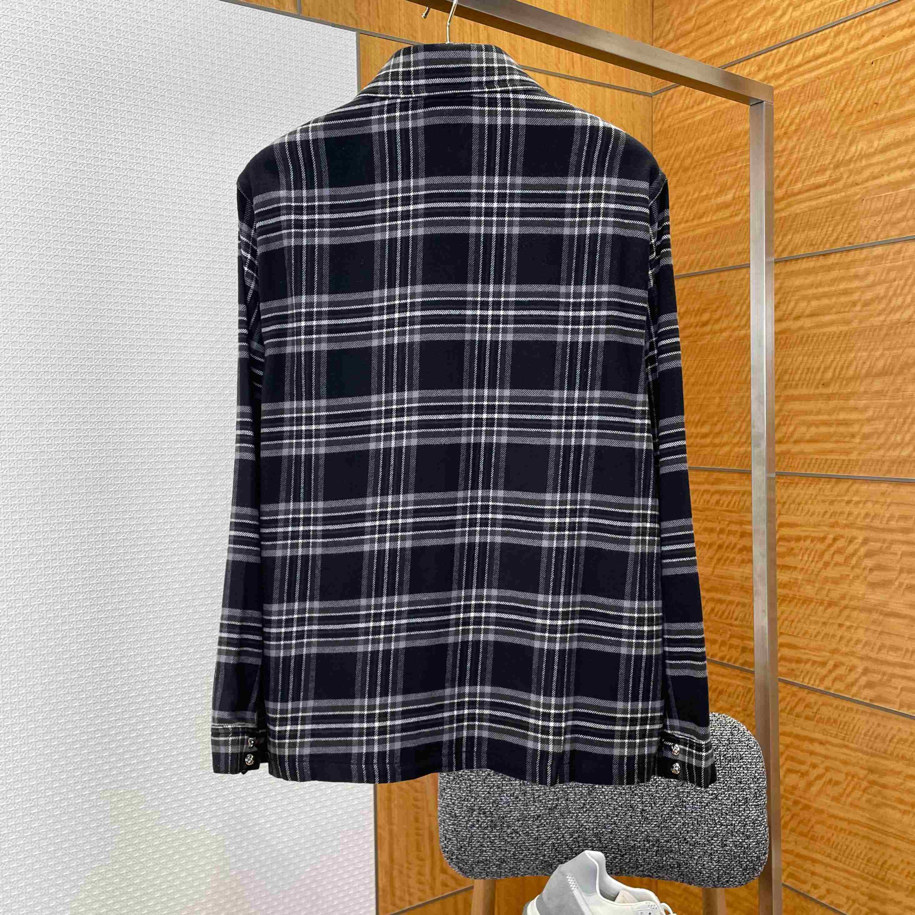 Chrome Hearts  Flannel Work Dog Shirt - FashionPlug