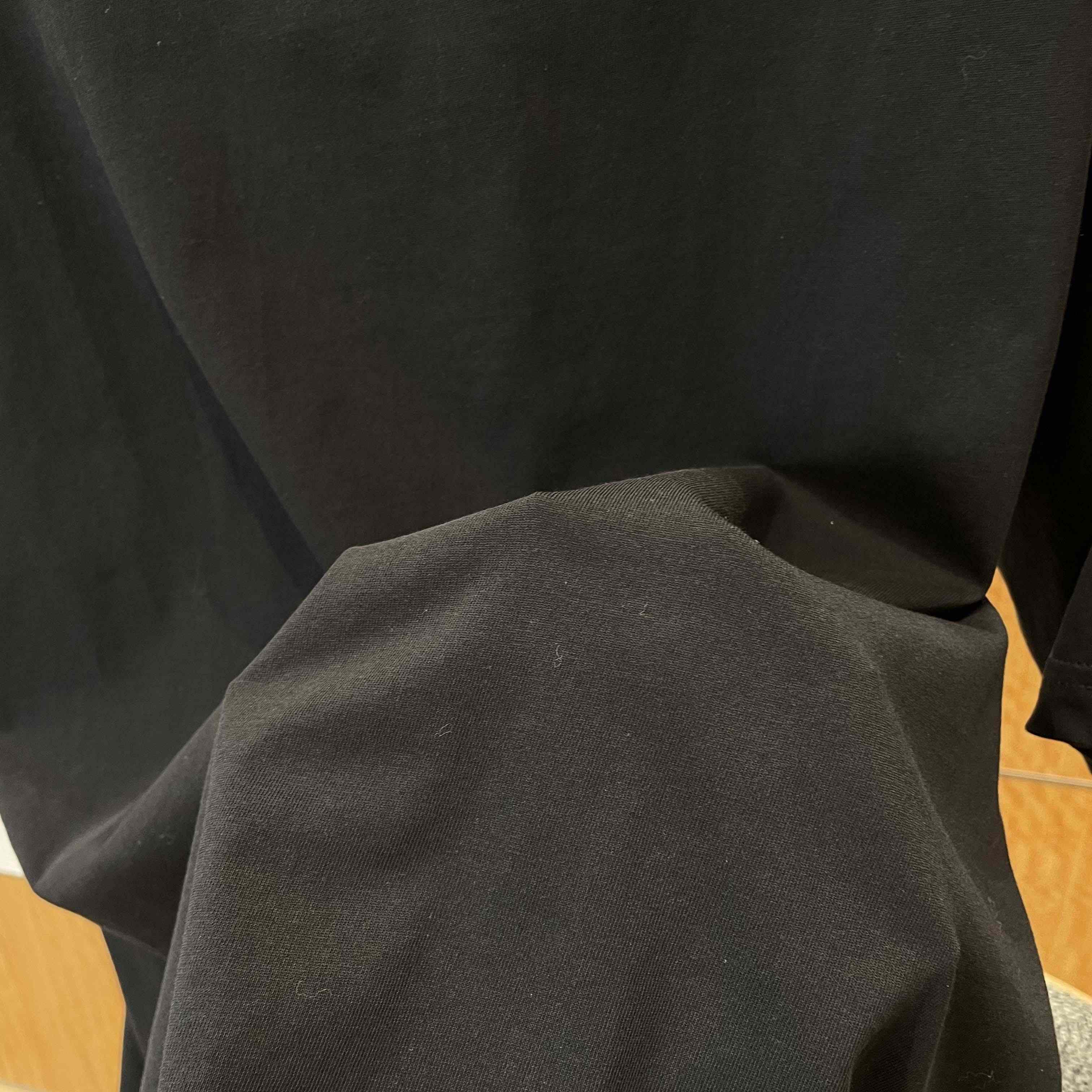 Balenciaga Cursive T-Shirt Medium Fit in black - FashionPlug