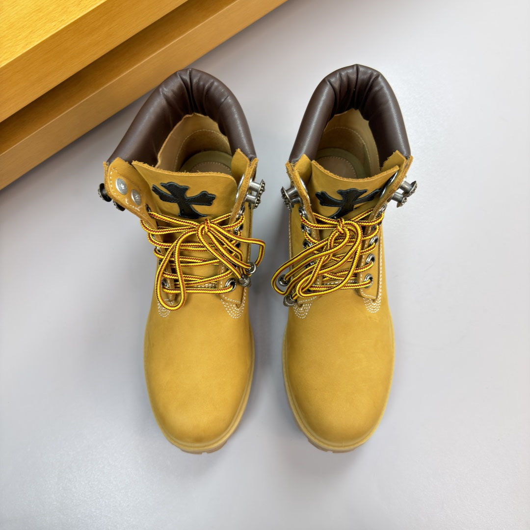 Chrome Hearts x Timberland 6-inch Boots - FashionPlug