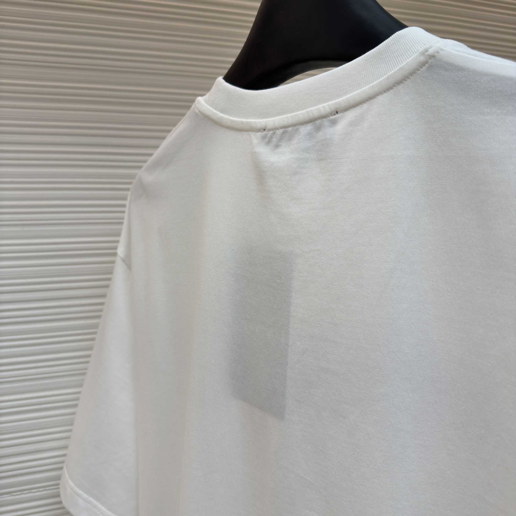 Gucci Cotton Jersey T-shirt With Print - FashionPlug