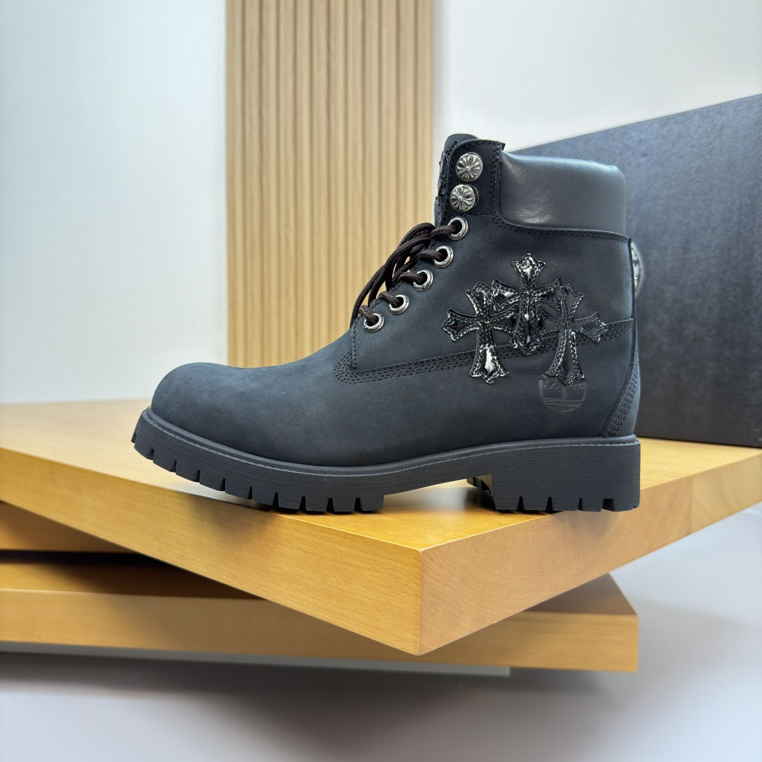 Chrome Hearts x Timberland 6-inch Boots - FashionPlug
