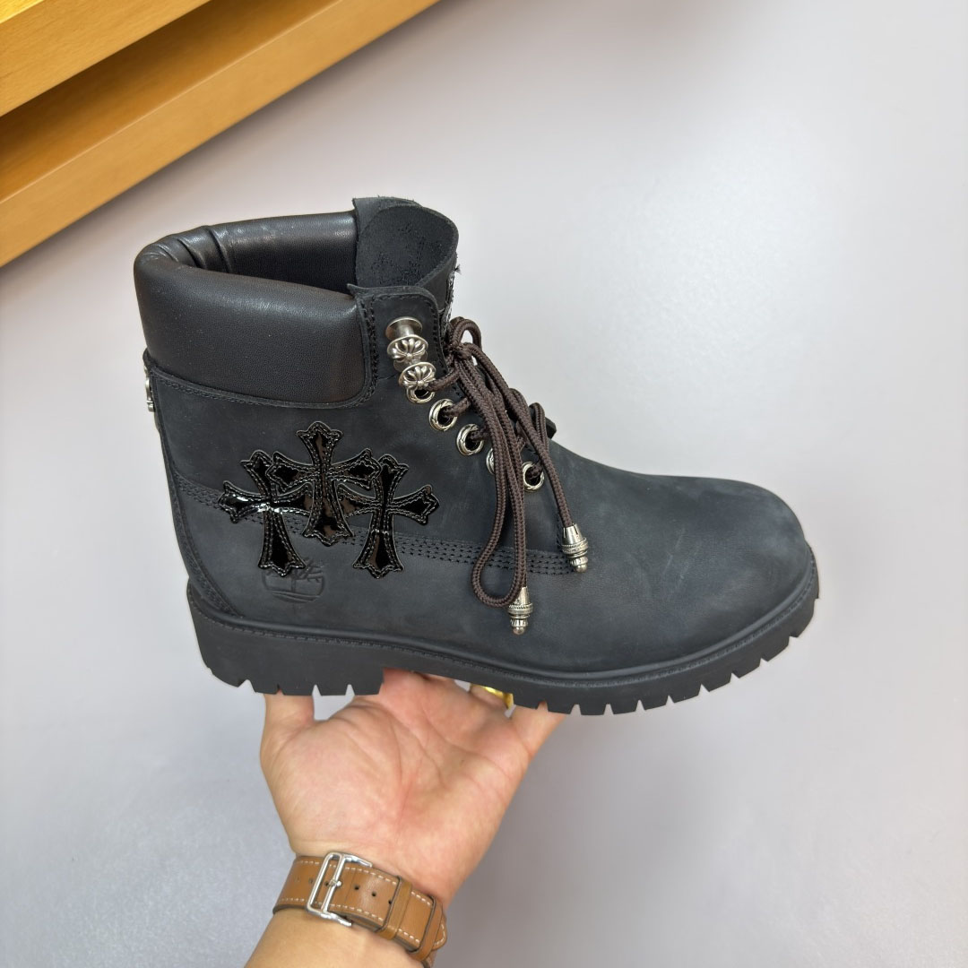 Chrome Hearts x Timberland 6-inch Boots - FashionPlug