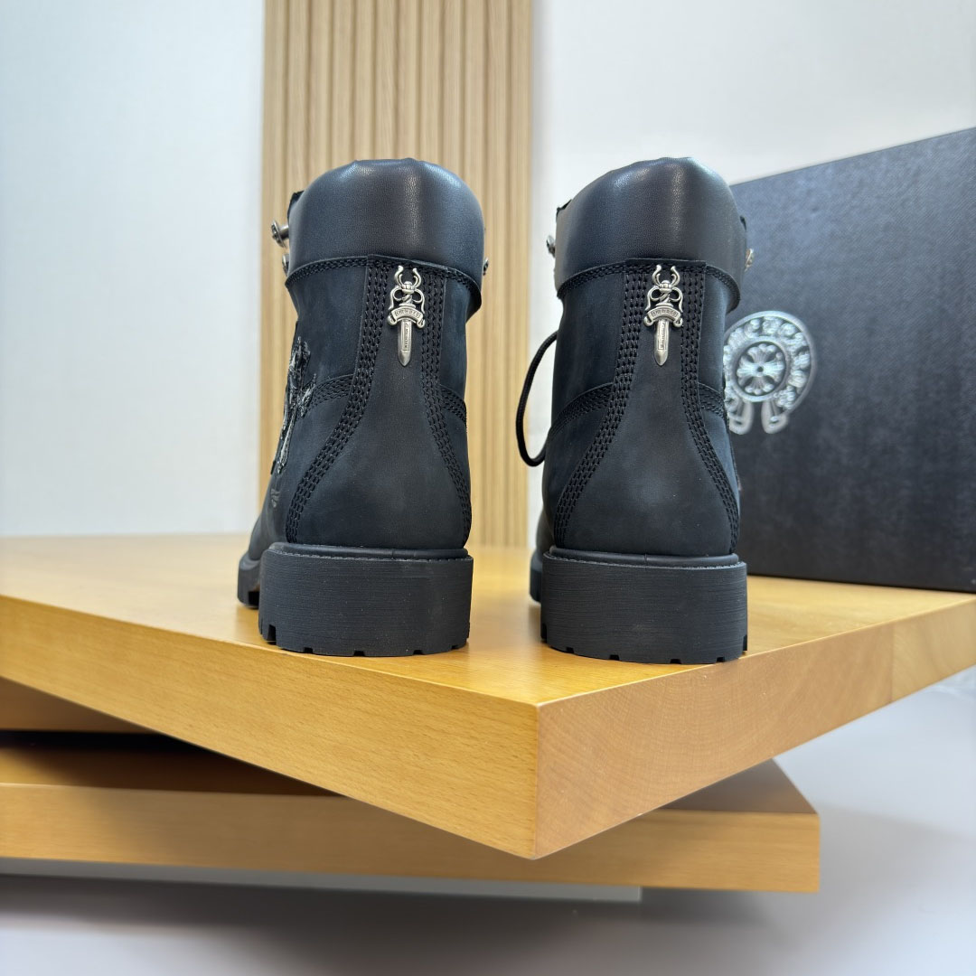 Chrome Hearts x Timberland 6-inch Boots - FashionPlug