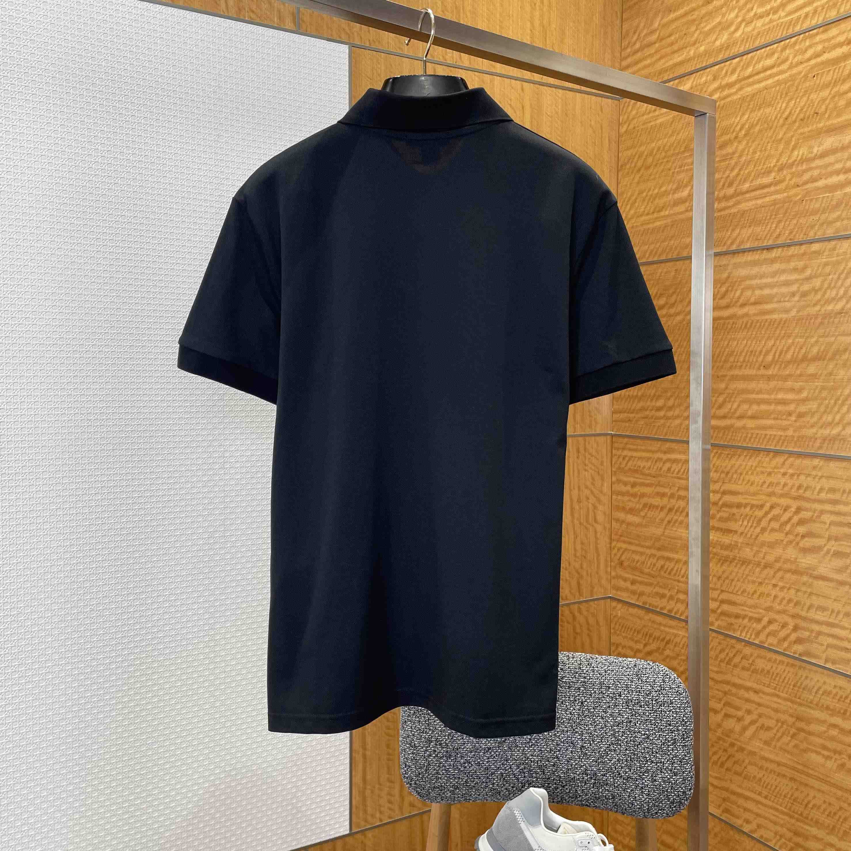 Prada Piqué Polo Shirt - FashionPlug