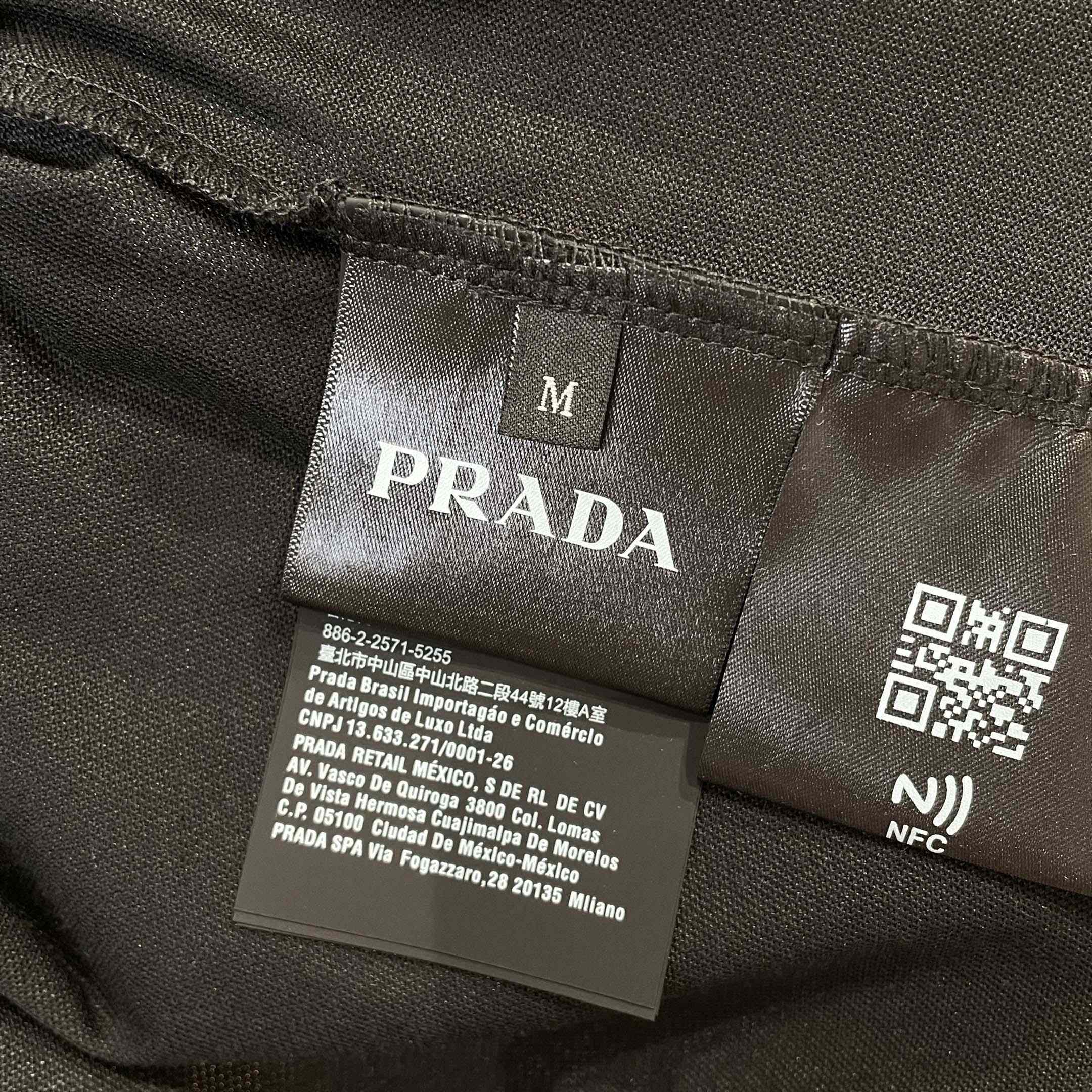 Prada Piqué Polo Shirt - FashionPlug