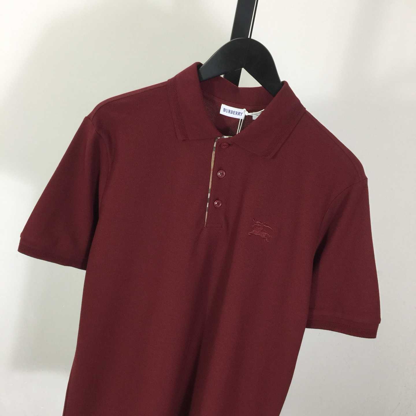 Burberry Cotton Polo Shirt - FashionPlug