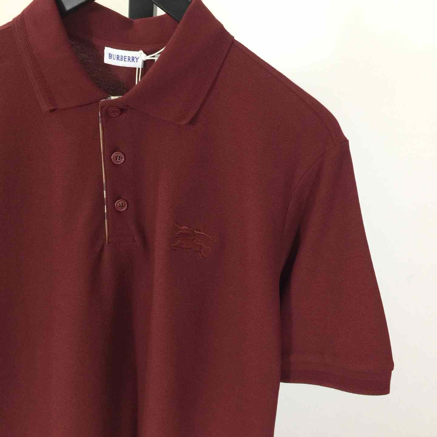 Burberry Cotton Polo Shirt - FashionPlug