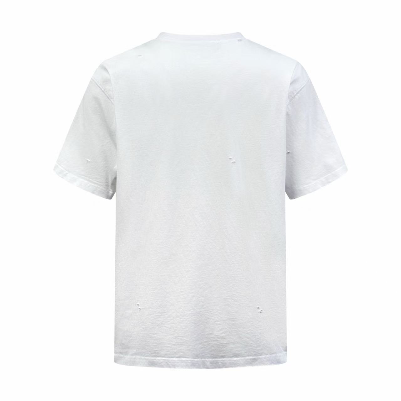 Acne Studios Distressed Logo T-shirt - FashionPlug