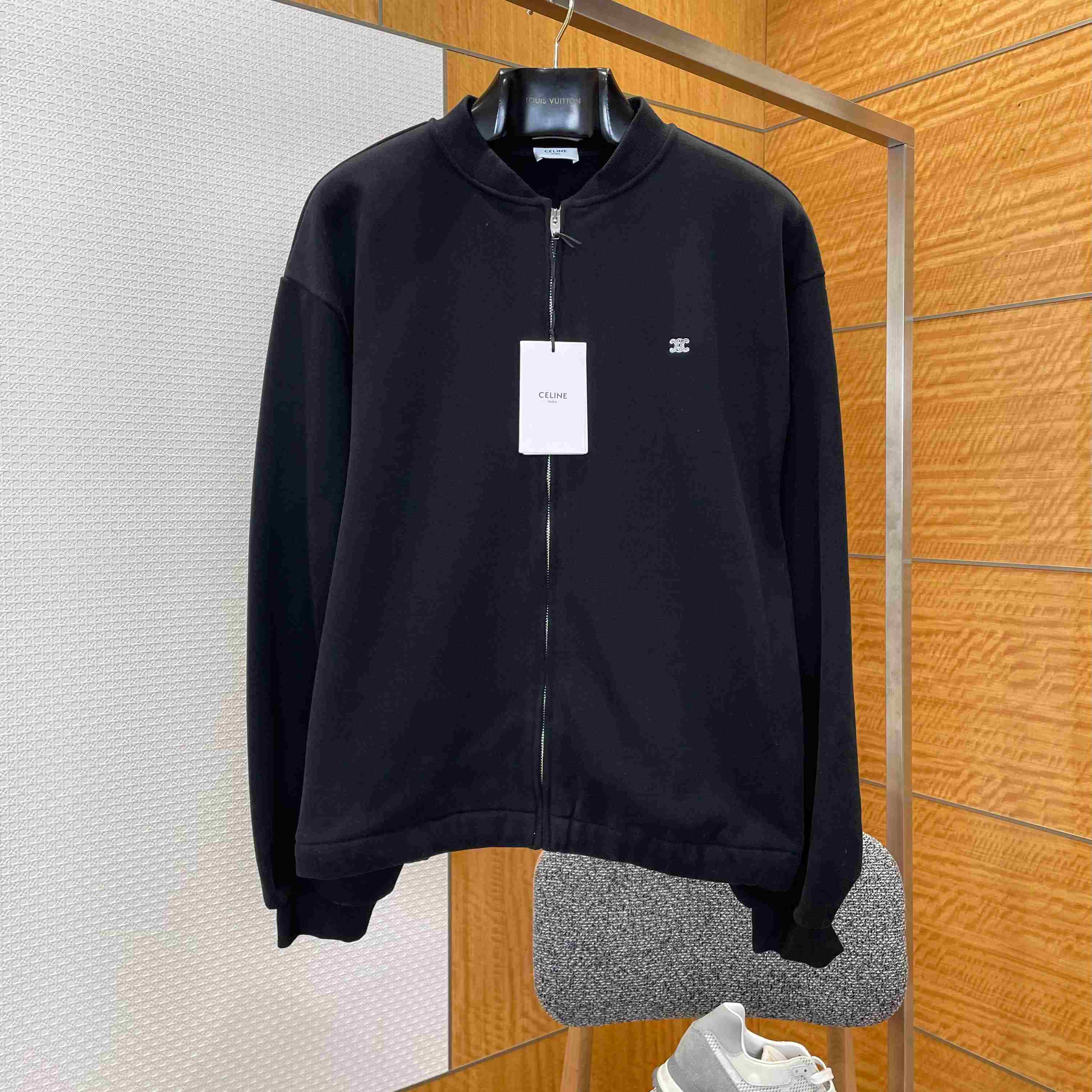 Celine Teddy Jacket IN Cotton Fleece - FashionPlug