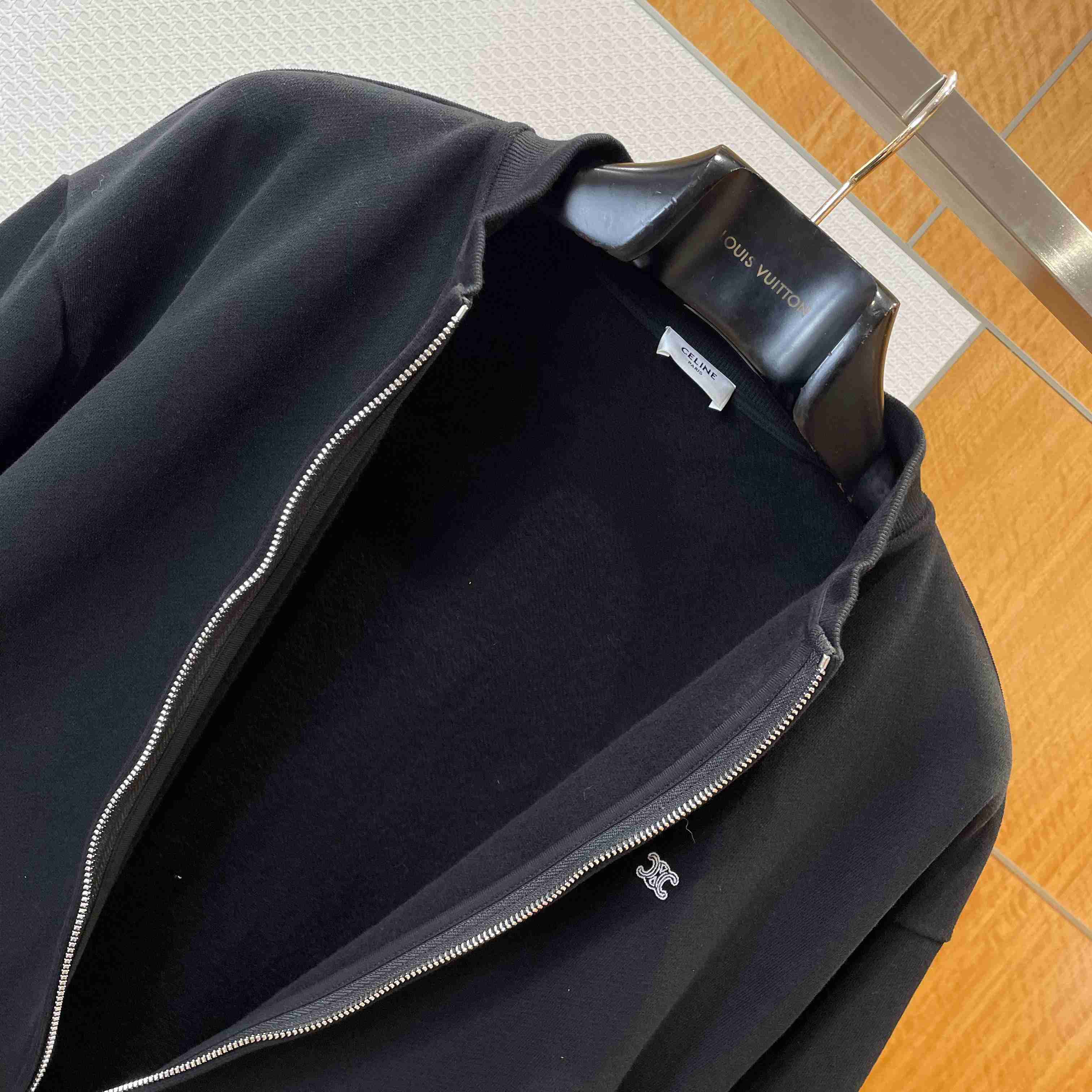 Celine Teddy Jacket IN Cotton Fleece - FashionPlug