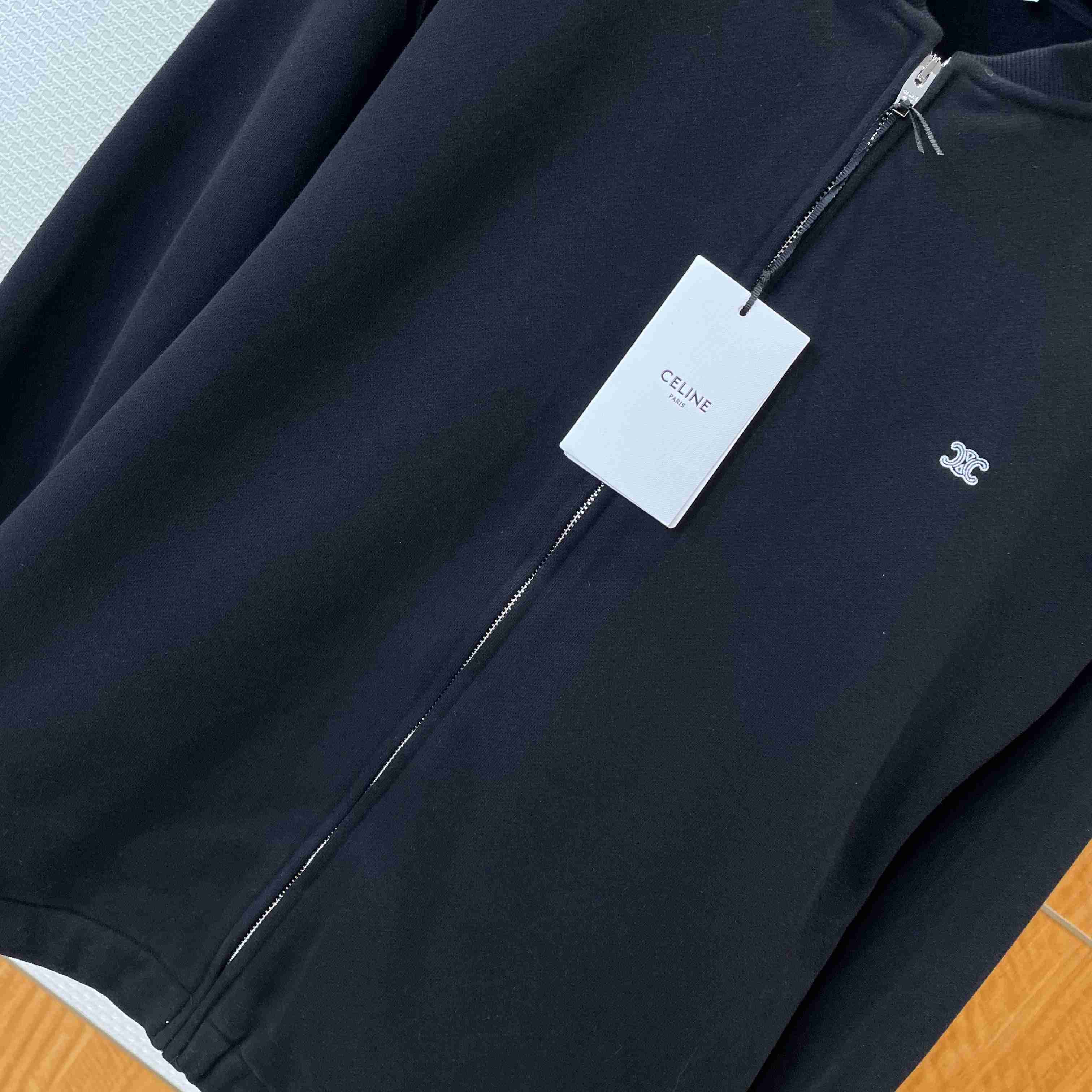 Celine Teddy Jacket IN Cotton Fleece - FashionPlug