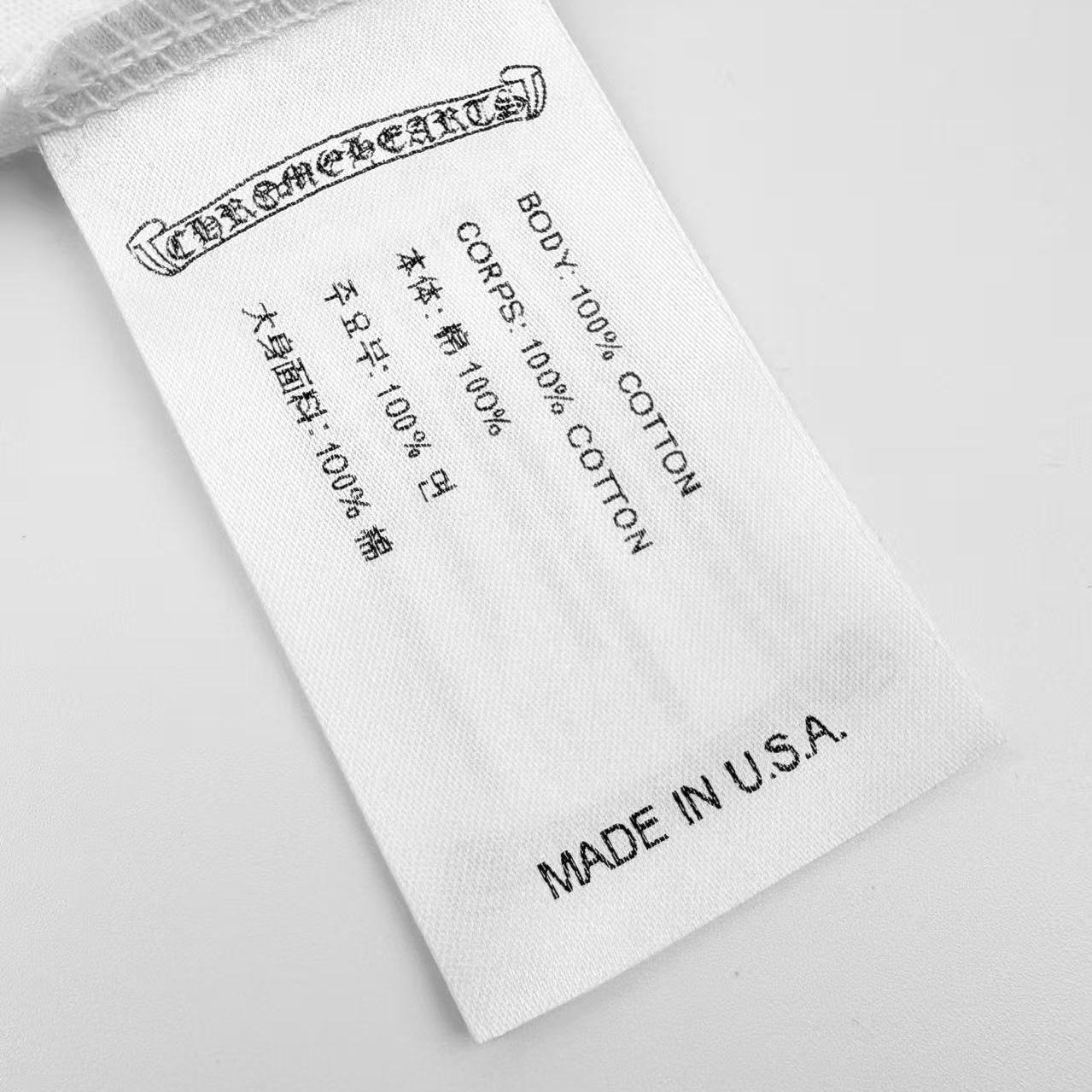 Chrome Hearts Las Vegas Exclusive Horseshoe Logo Pocket T-Shirt 'White' - FashionPlug