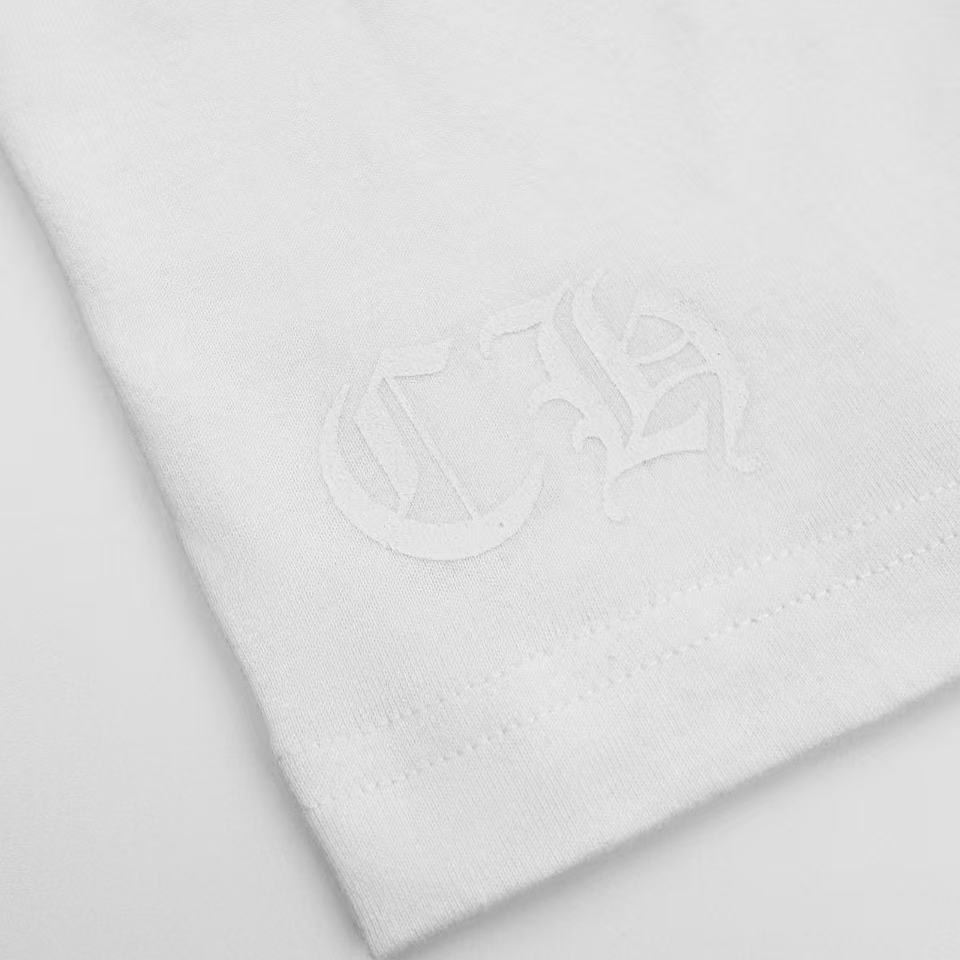 Chrome Hearts Las Vegas Exclusive Horseshoe Logo Pocket T-Shirt 'White' - FashionPlug