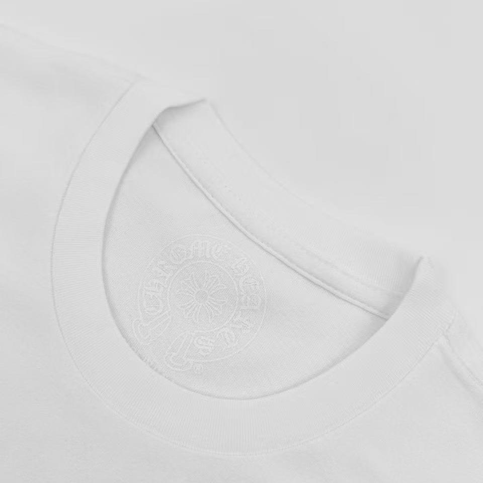 Chrome Hearts Las Vegas Exclusive Horseshoe Logo Pocket T-Shirt 'White' - FashionPlug