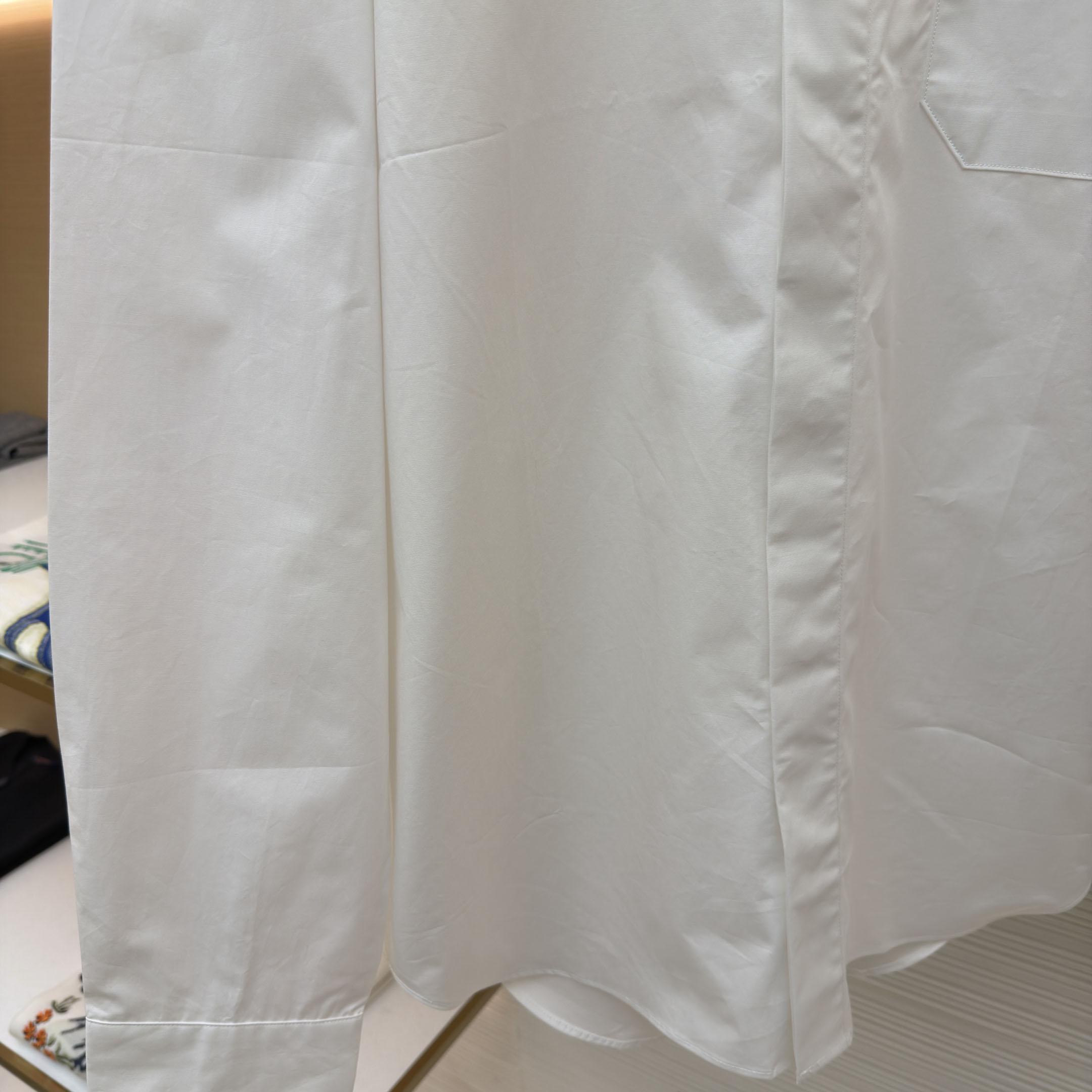 Dior Shirt with CD Box Embroidery - FashionPlug