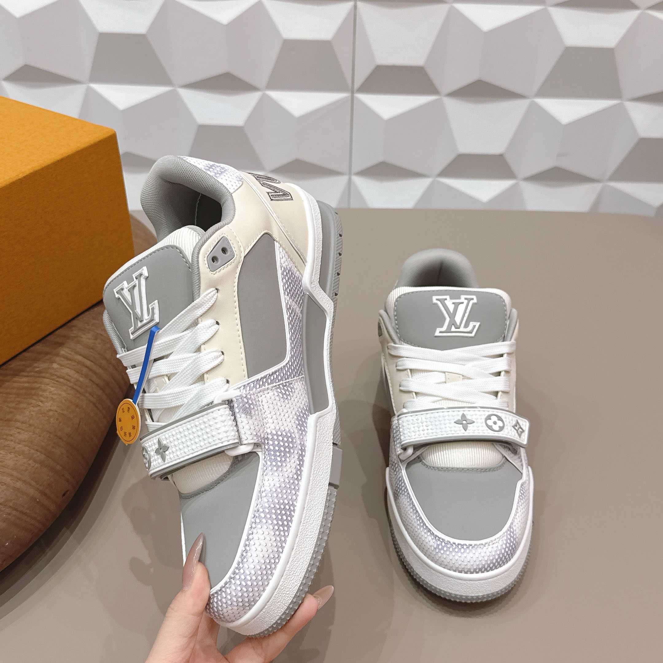 Louis Vuitton LV Trainer Sneaker - FashionPlug