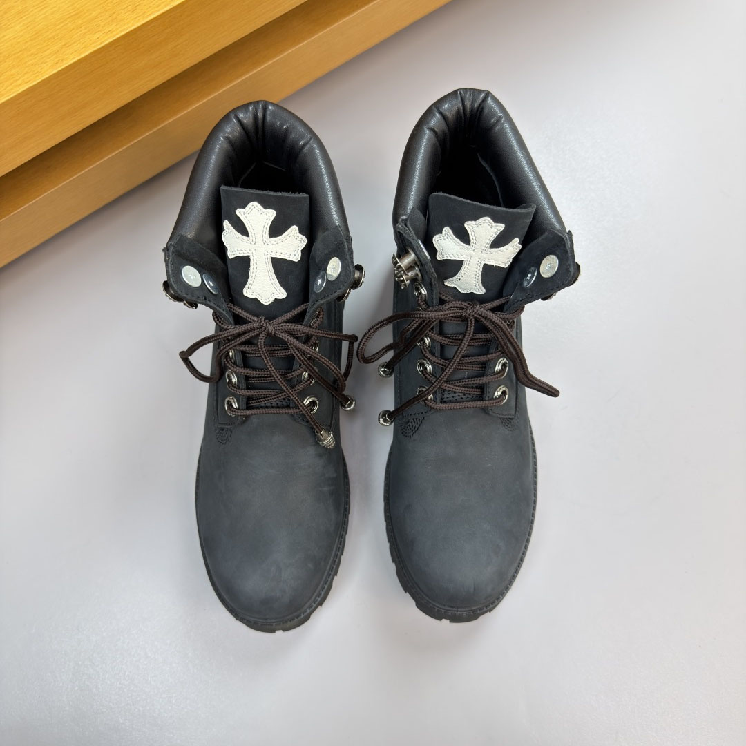 Chrome Hearts x Timberland 6-inch Boots - FashionPlug