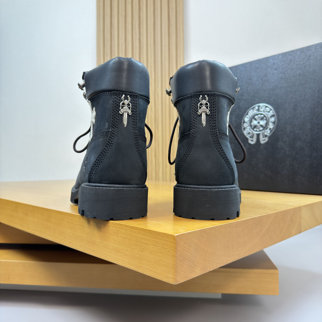 Chrome Hearts x Timberland 6-inch Boots - FashionPlug