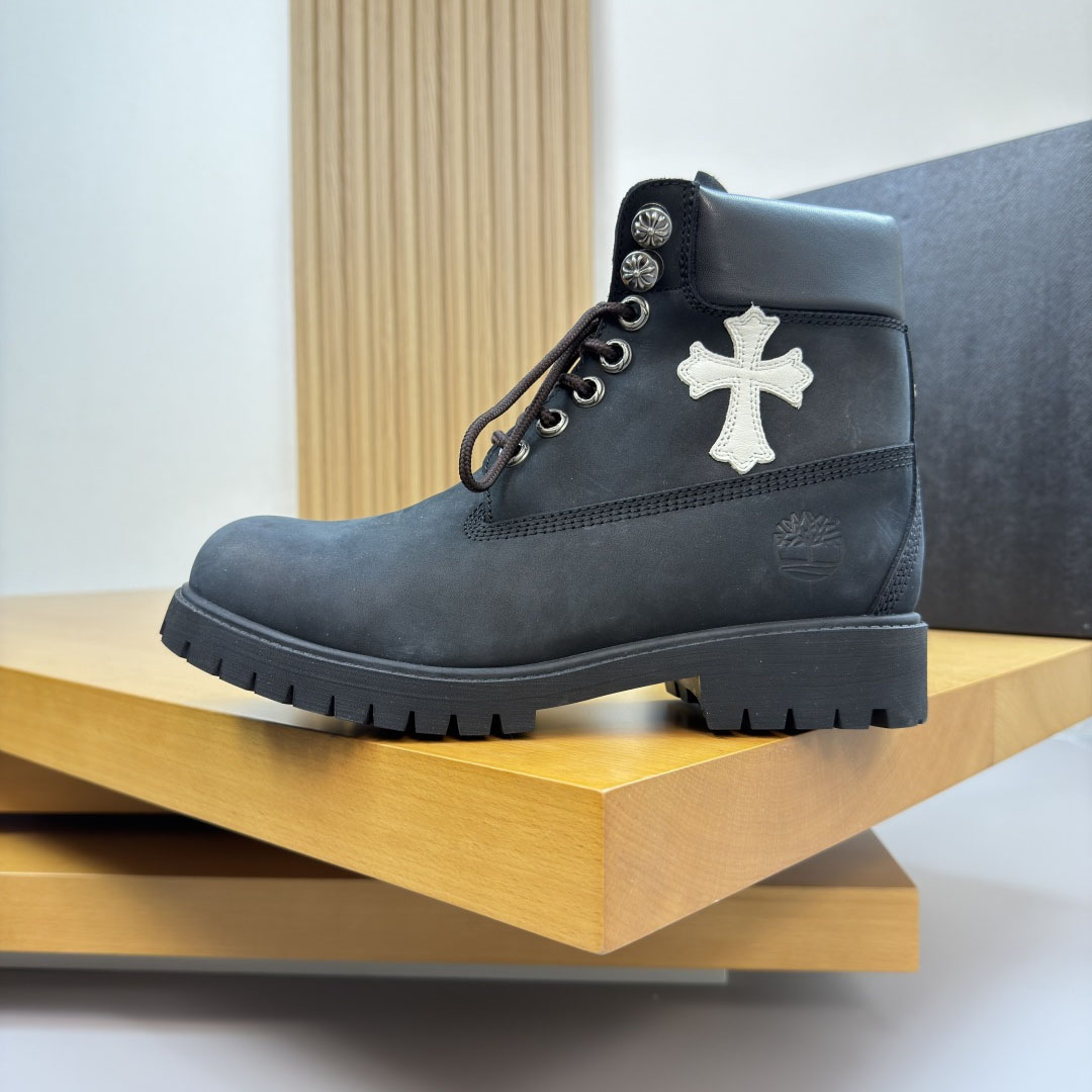 Chrome Hearts x Timberland 6-inch Boots - FashionPlug