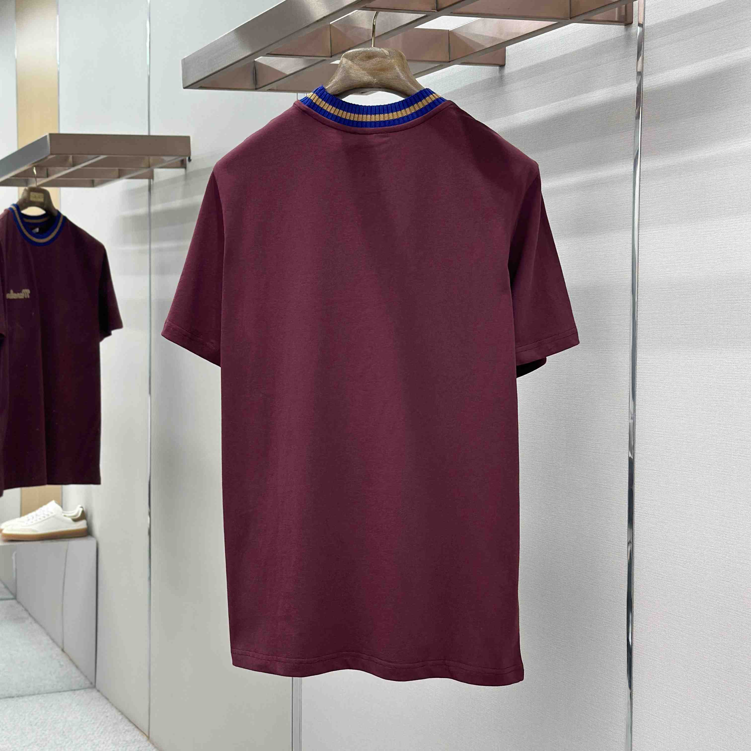 Moncler Embroidered Logo Cotton T-Shirt - FashionPlug