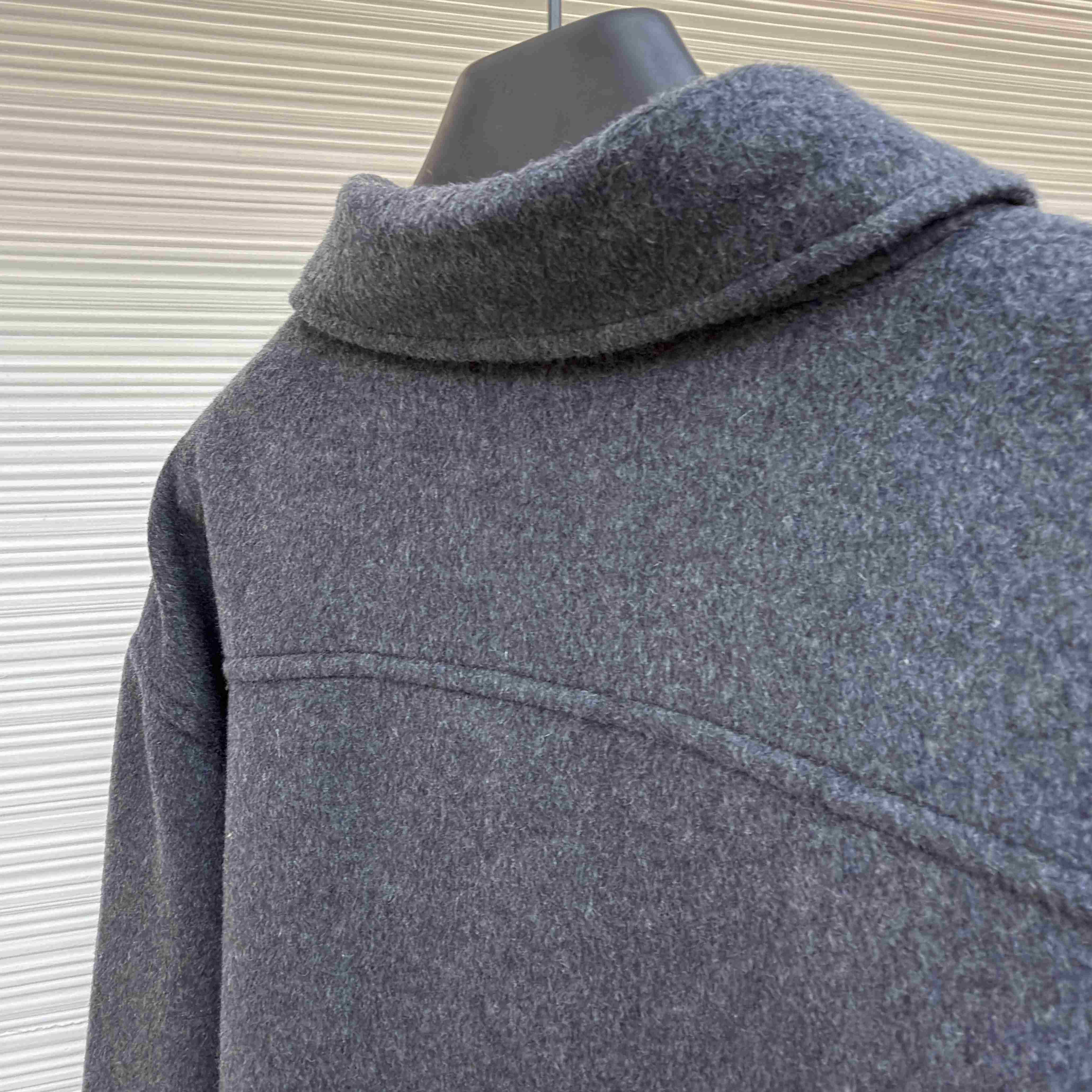 Loewe Overshirt In Wool And Cashmere - FashionPlug