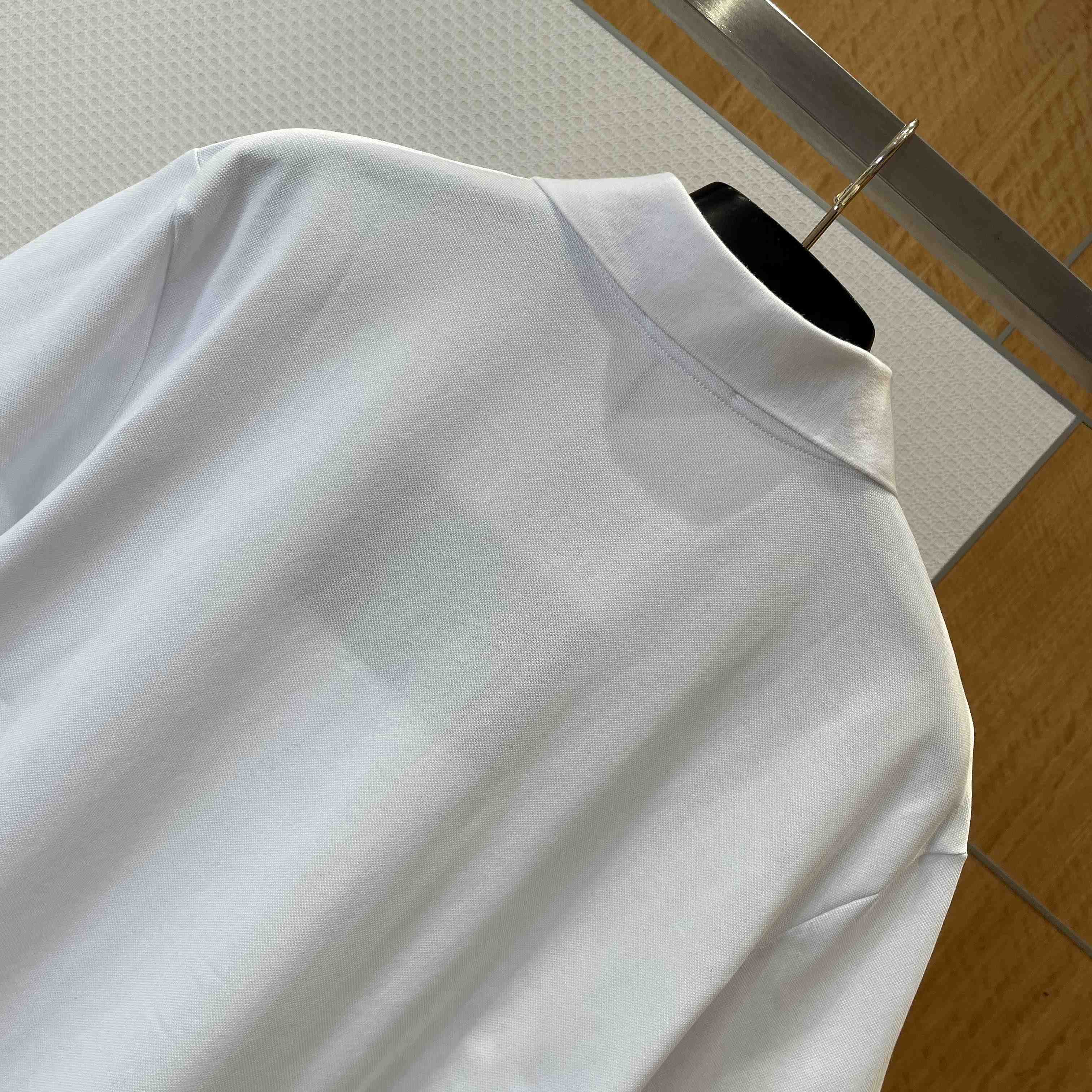 Prada Piqué Polo Shirt - FashionPlug