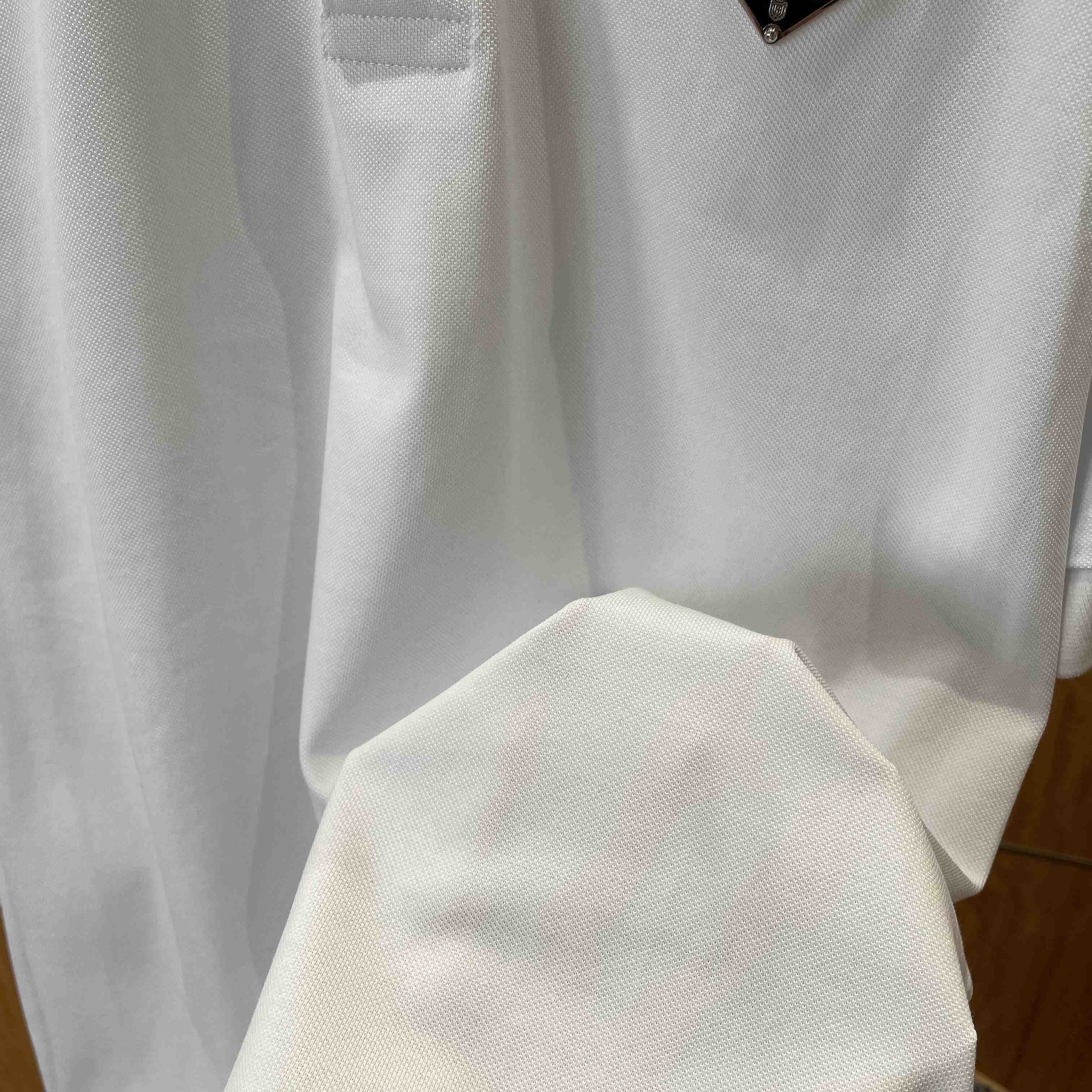 Prada Piqué Polo Shirt - FashionPlug