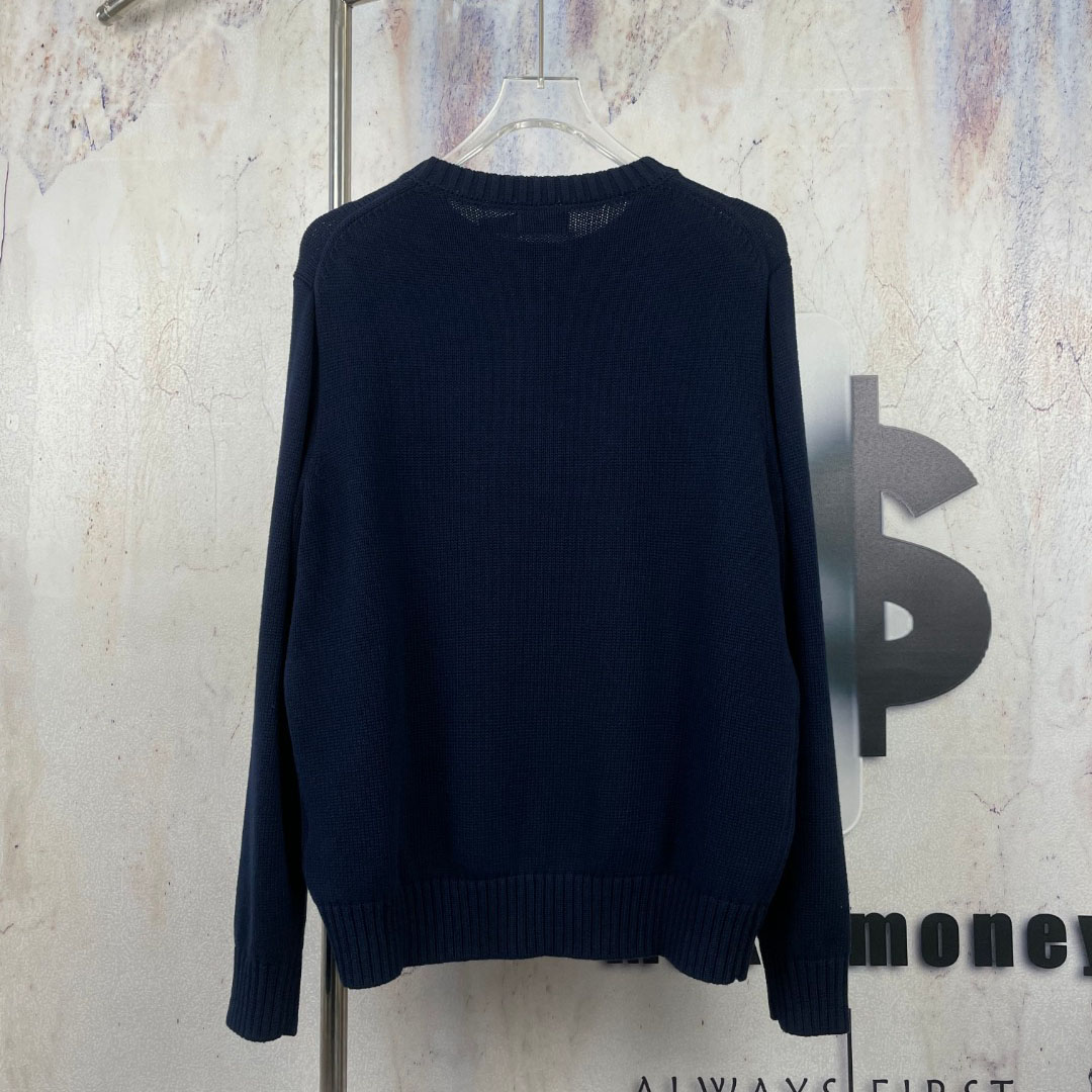 Ralph Lauren Polo Bear Cotton Sweater - FashionPlug