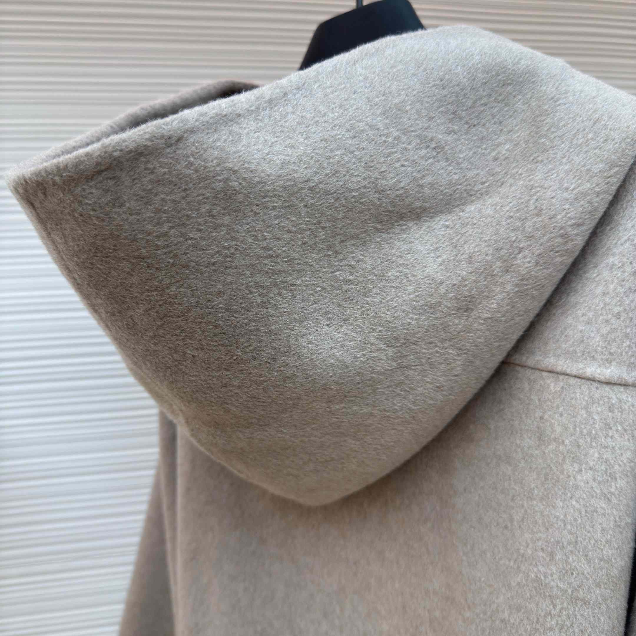 Acne Studios Cashmere Jacket With Hood - FashionPlug