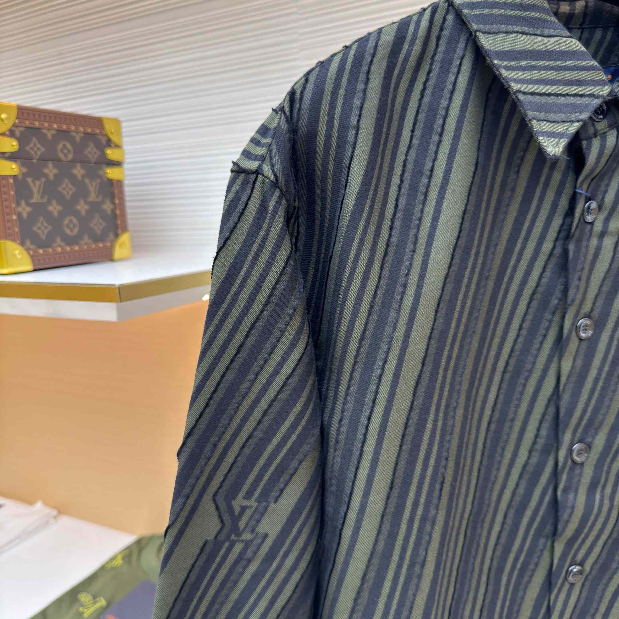 Louis Vuitton Cotton Jacquard Shirt - FashionPlug