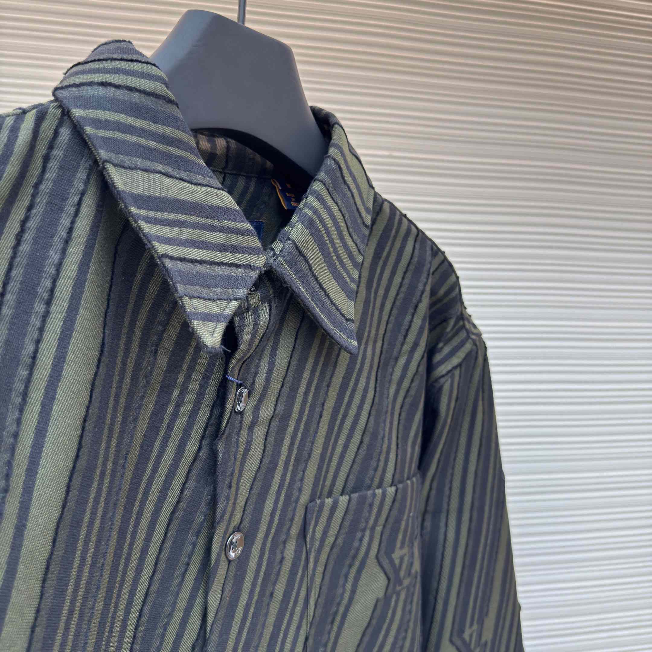 Louis Vuitton Cotton Jacquard Shirt - FashionPlug