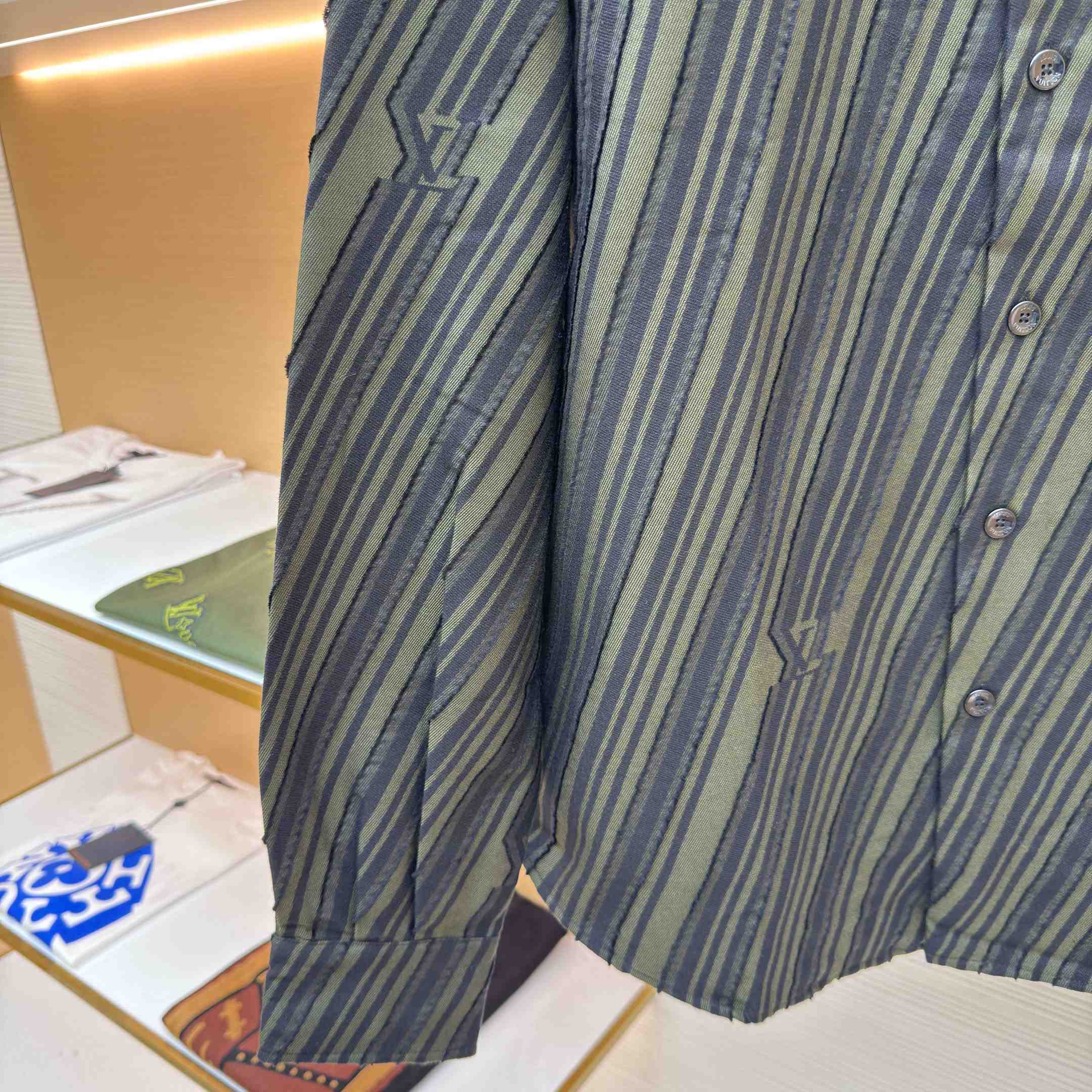 Louis Vuitton Cotton Jacquard Shirt - FashionPlug