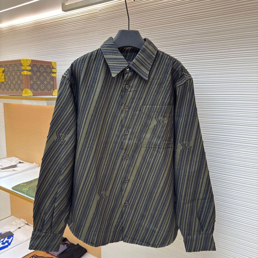 Louis Vuitton Cotton Jacquard Shirt - FashionPlug