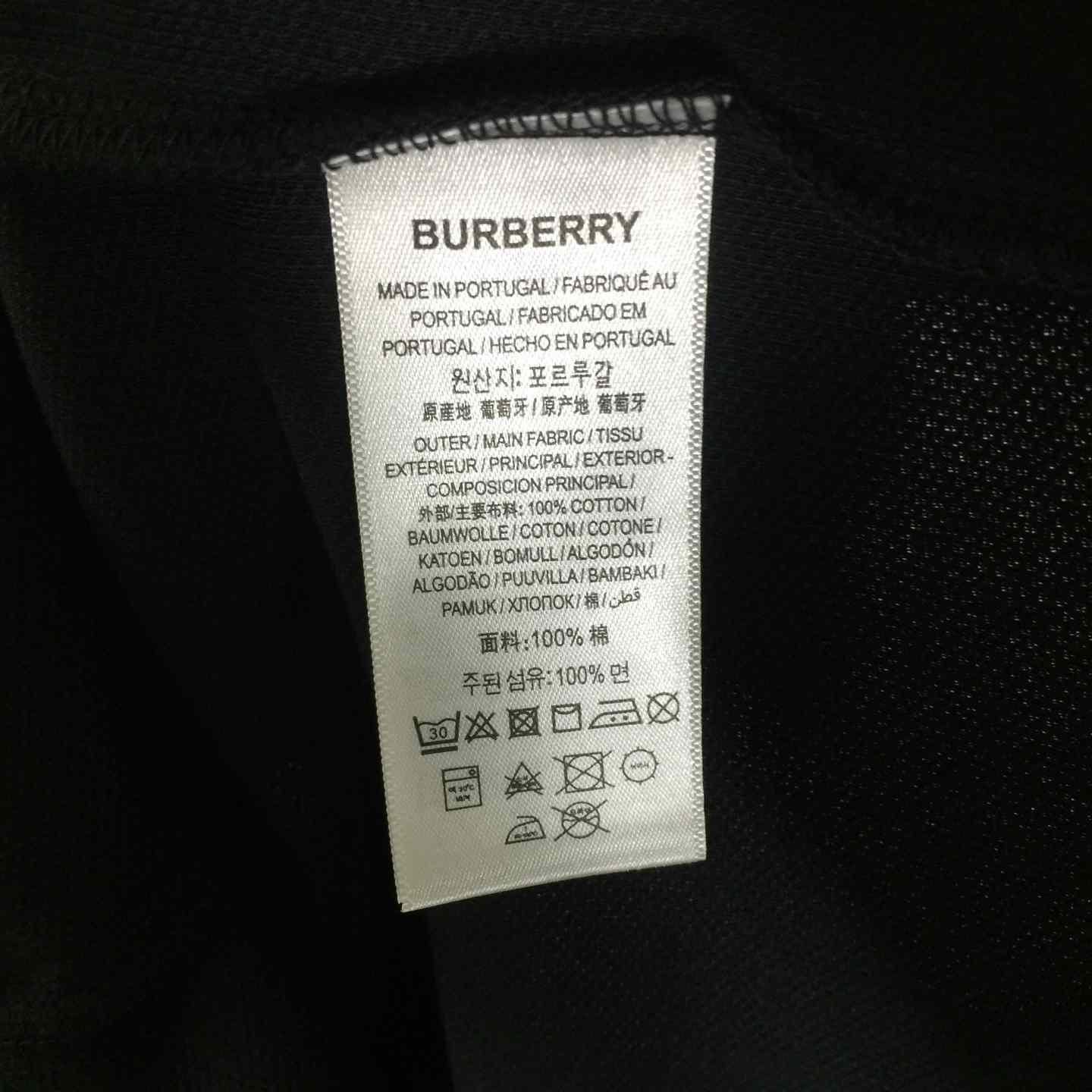 Burberry Cotton Polo Shirt - FashionPlug
