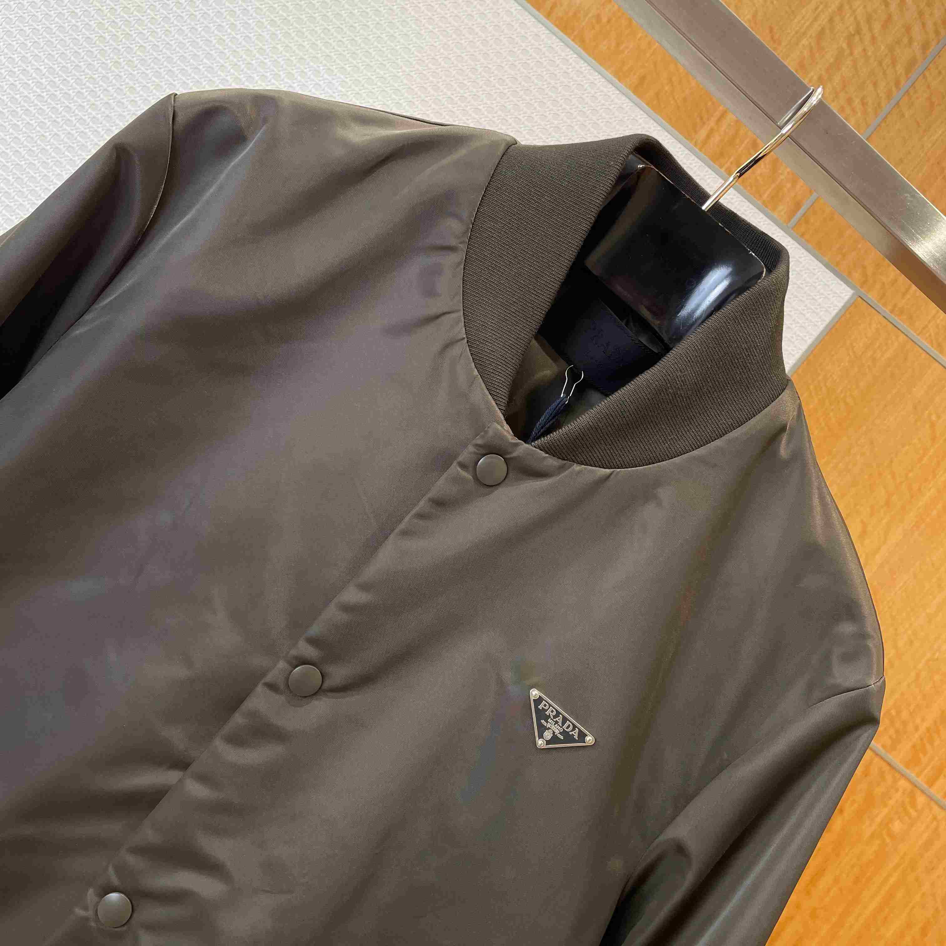 Prada Re-Nylon Bomber Jacket - FashionPlug