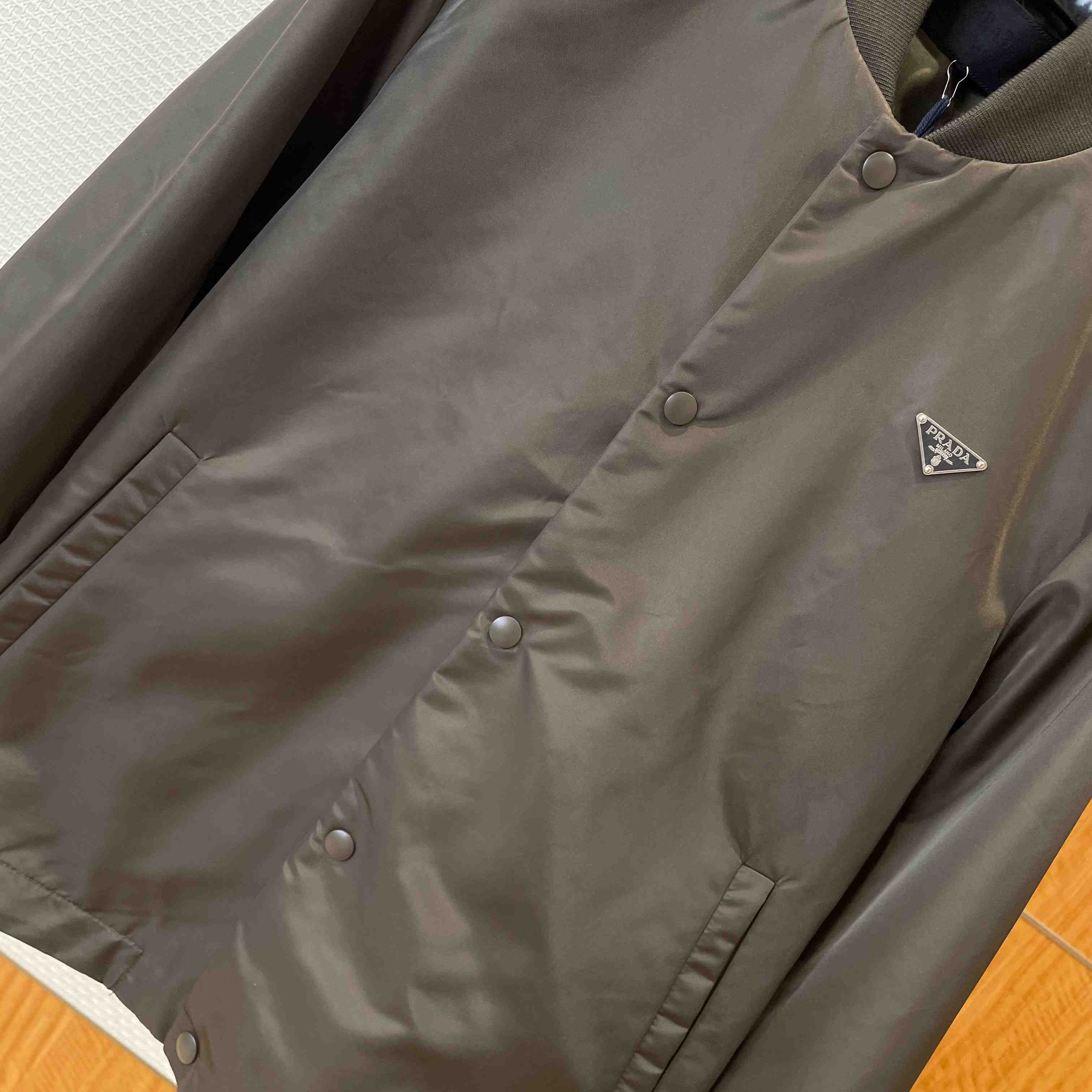 Prada Re-Nylon Bomber Jacket - FashionPlug