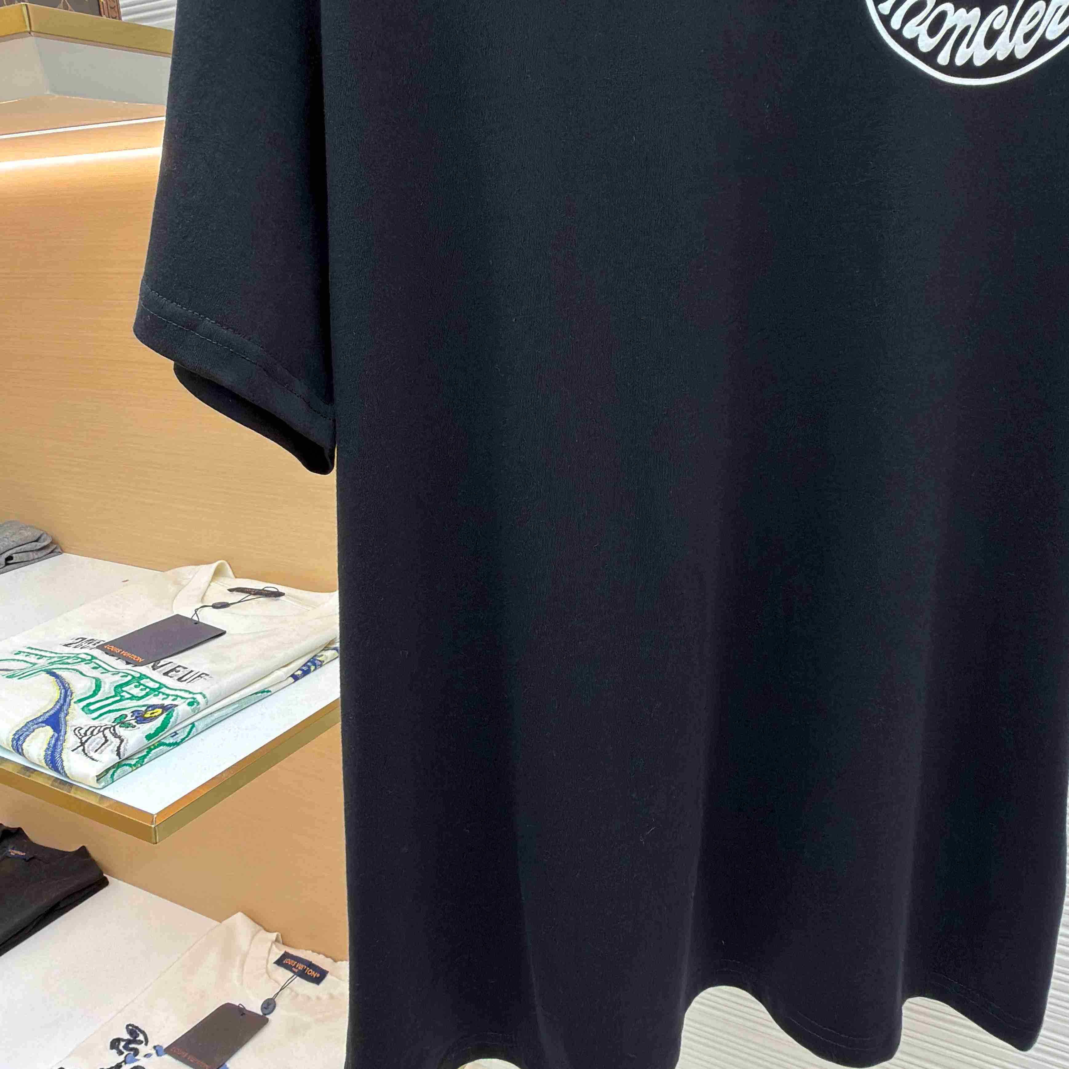 Moncler Logo Cotton T-Shirt - FashionPlug