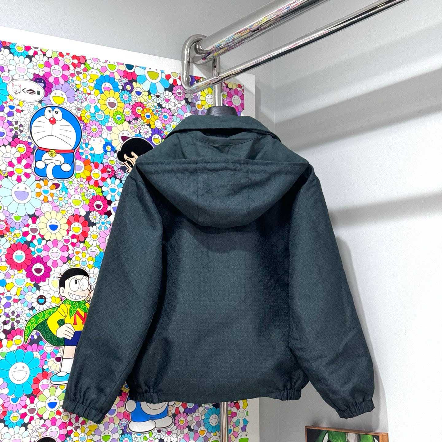 Gucci Reversible Cotton Ripstop Zip Jacket - FashionPlug