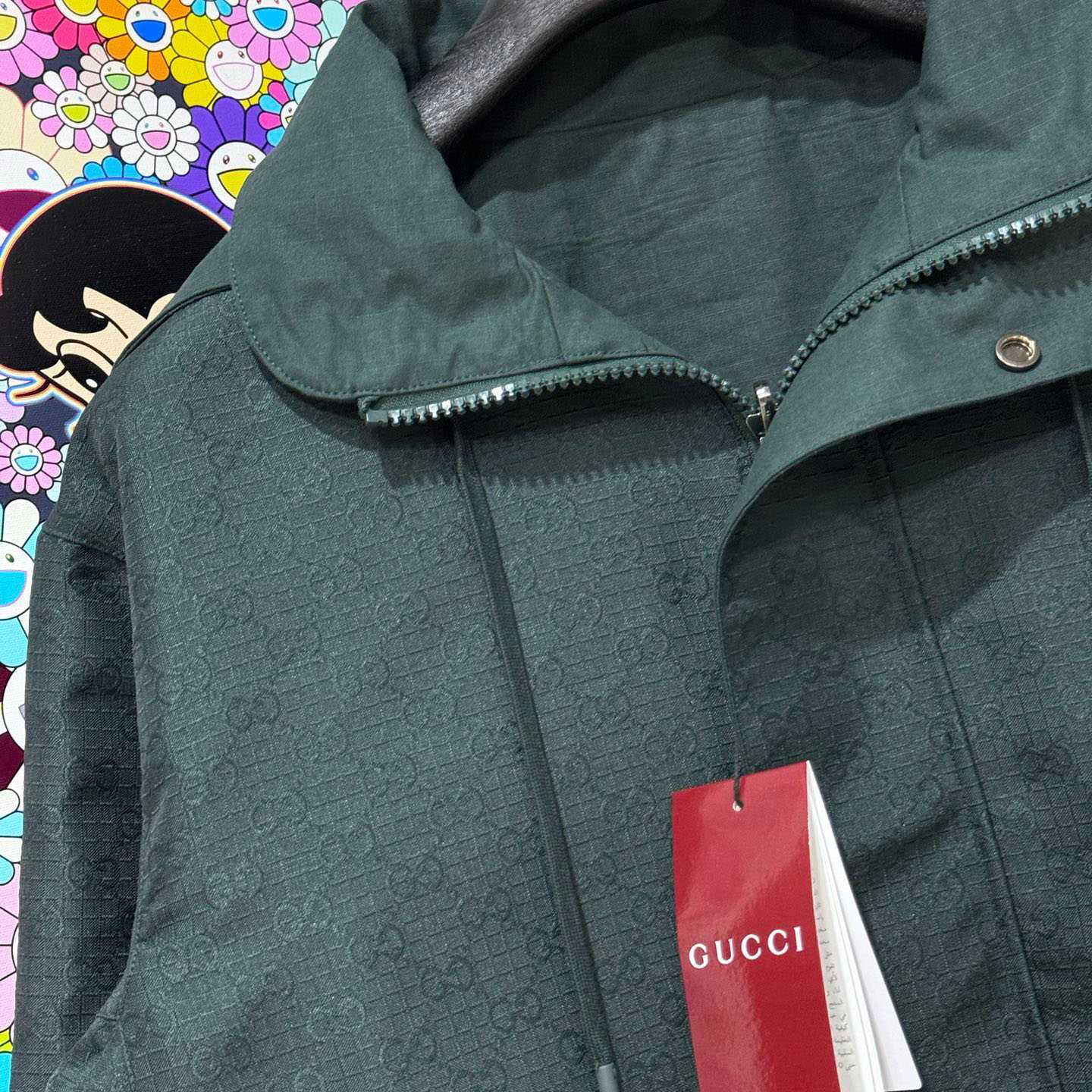 Gucci Reversible Cotton Ripstop Zip Jacket - FashionPlug