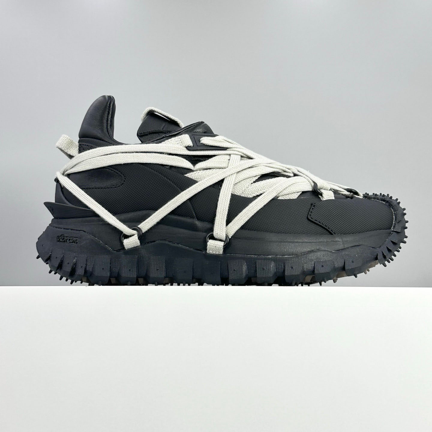 Moncler x Rick Owens Trailgrip Megalace Sneakers - FashionPlug