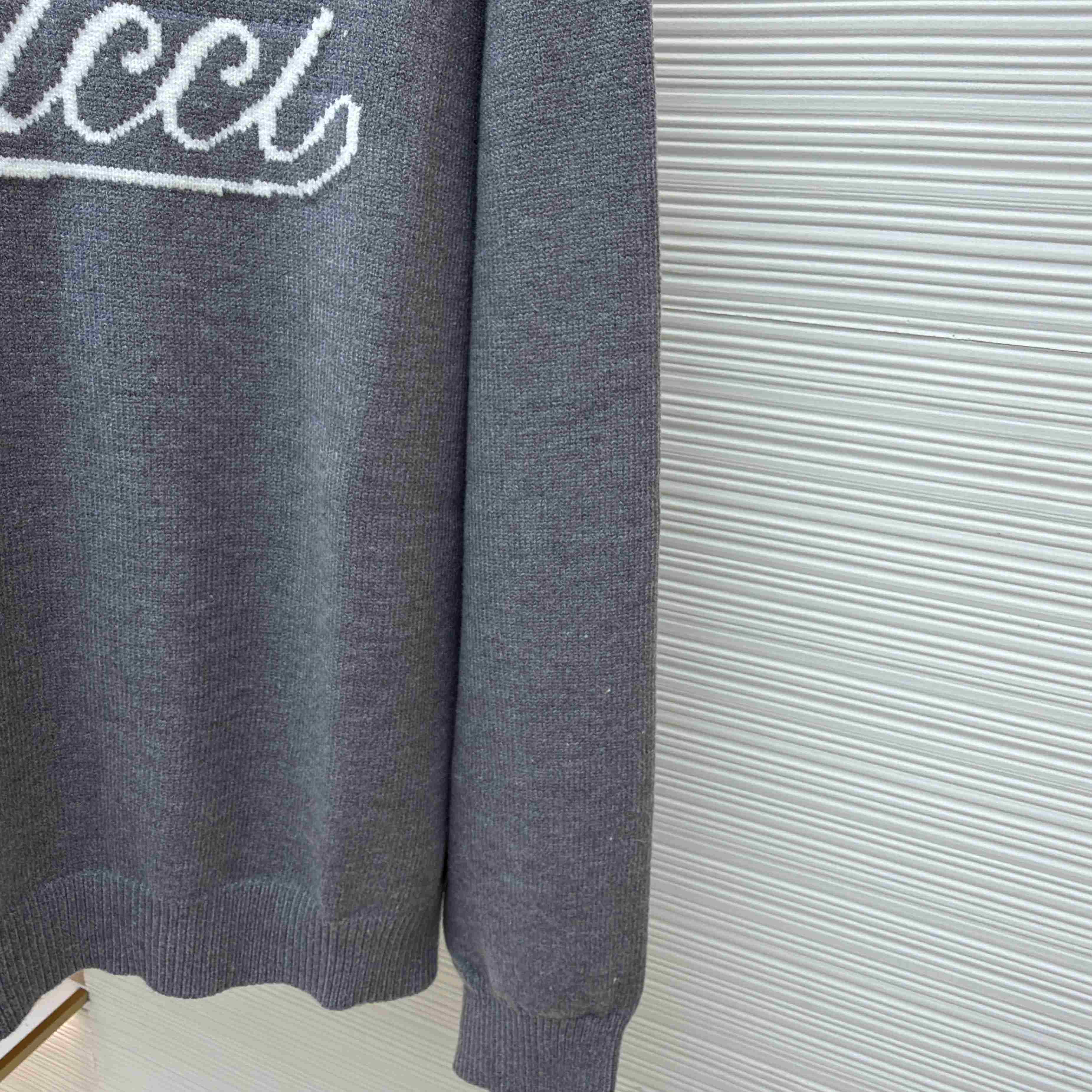 Gucci  Wool Sweater With Intarsia - FashionPlug