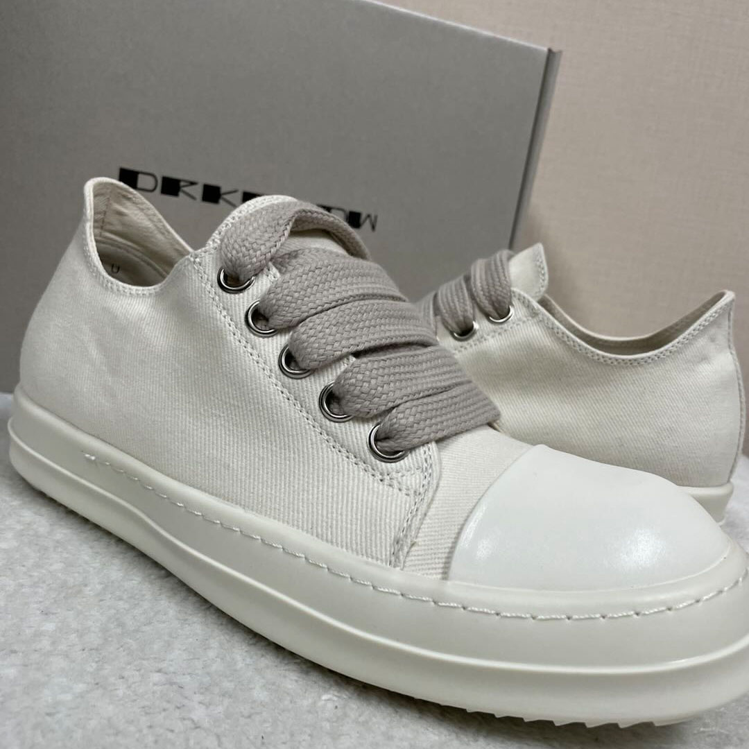 Rick Owens Lace-up Sneakers - FashionPlug