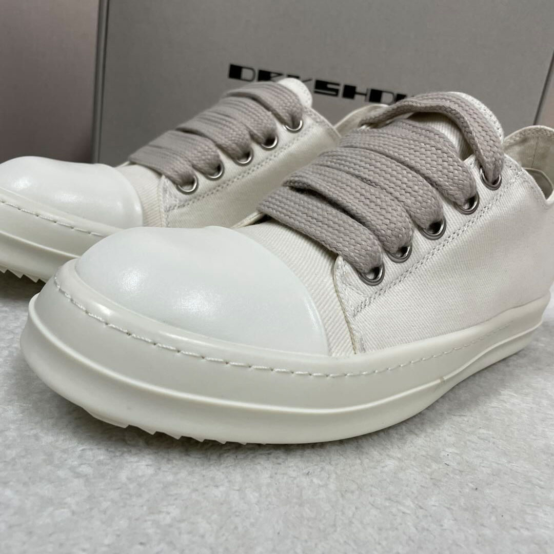 Rick Owens Lace-up Sneakers - FashionPlug